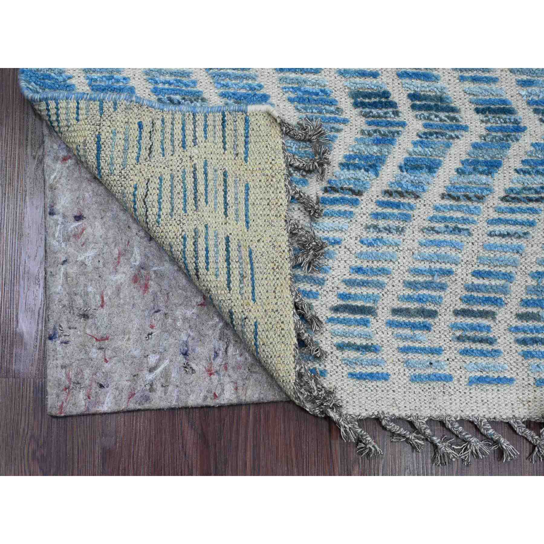 Tribal-Geometric-Hand-Knotted-Rug-101435