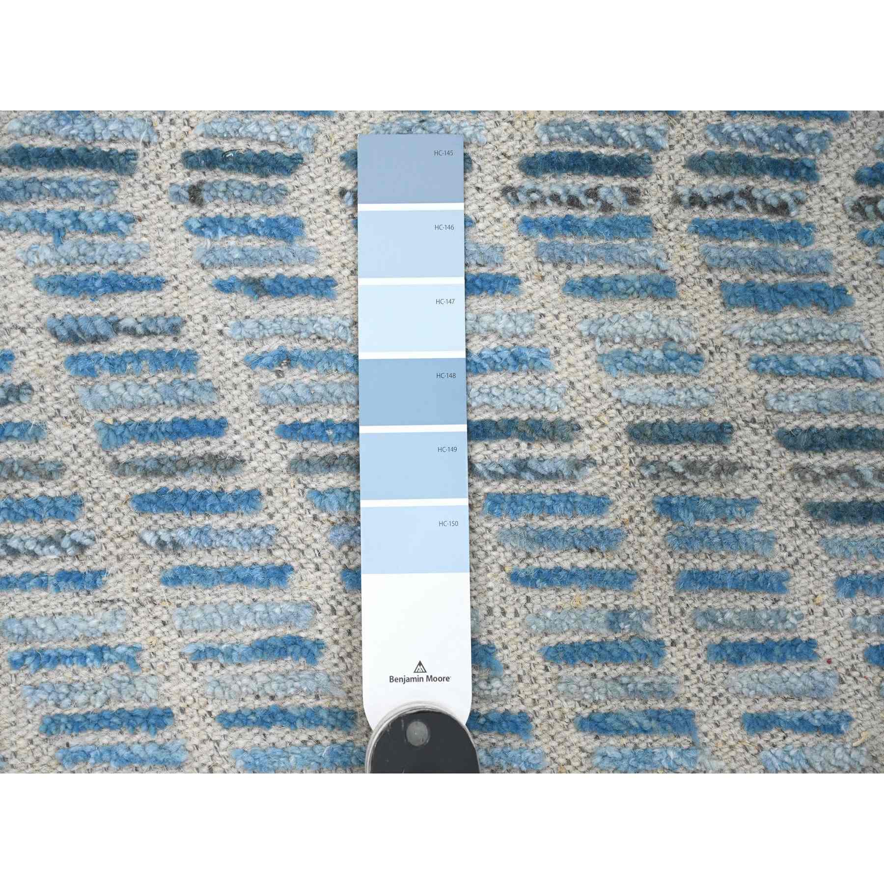 Tribal-Geometric-Hand-Knotted-Rug-101435