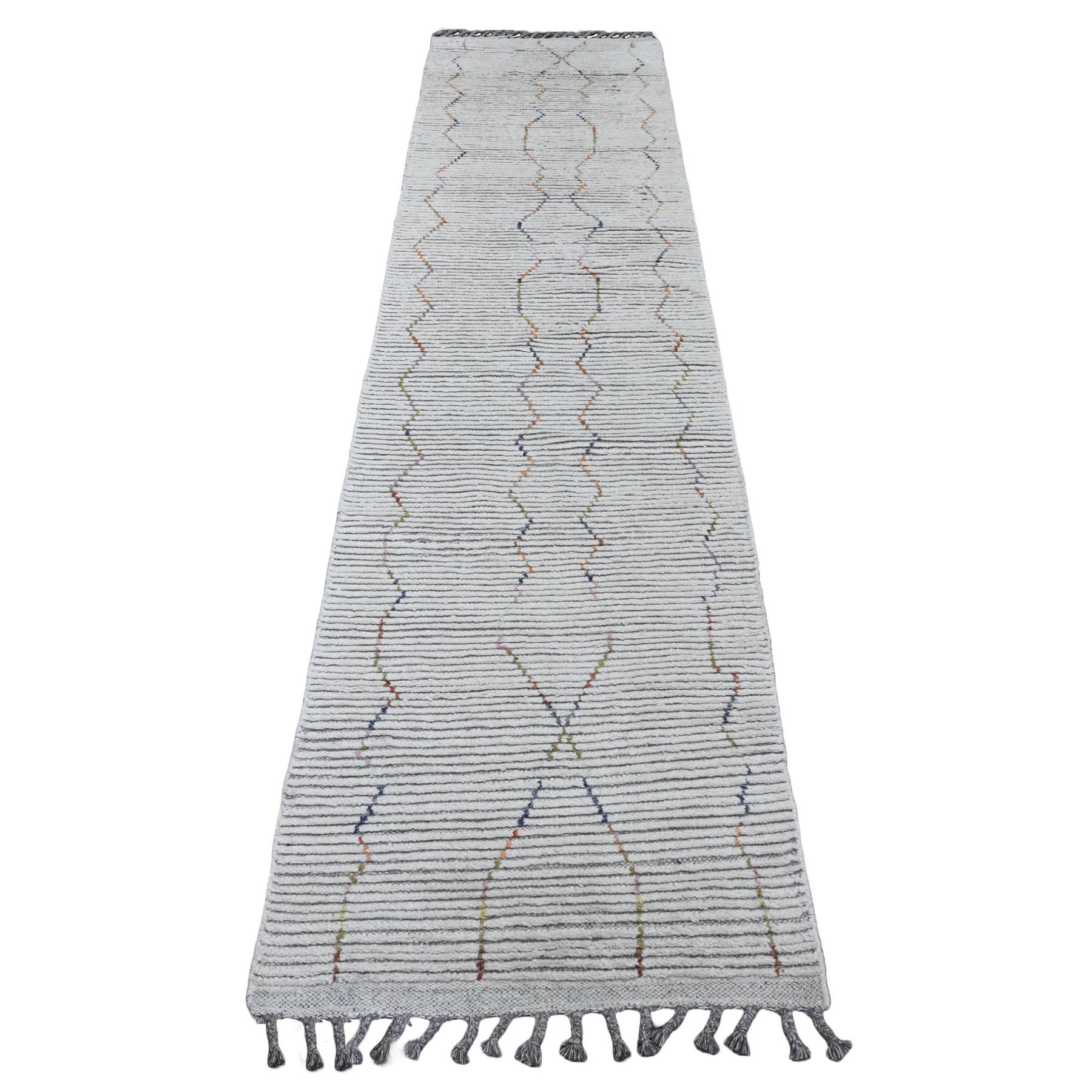 Tribal-Geometric-Hand-Knotted-Rug-101440