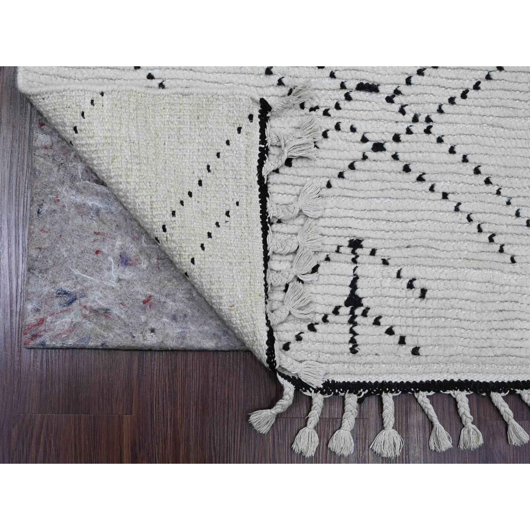 Tribal-Geometric-Hand-Knotted-Rug-101445