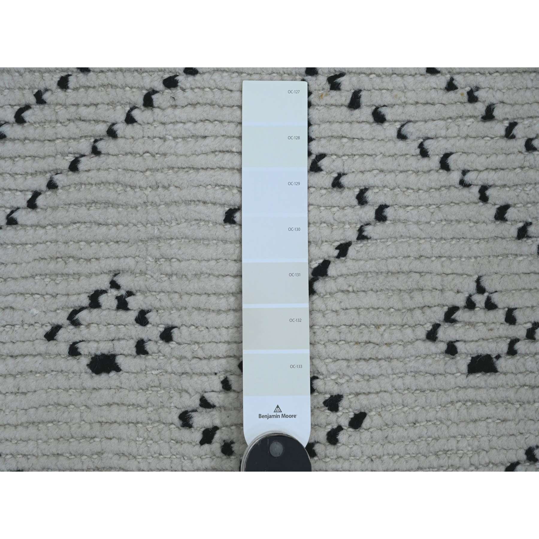 Tribal-Geometric-Hand-Knotted-Rug-101445