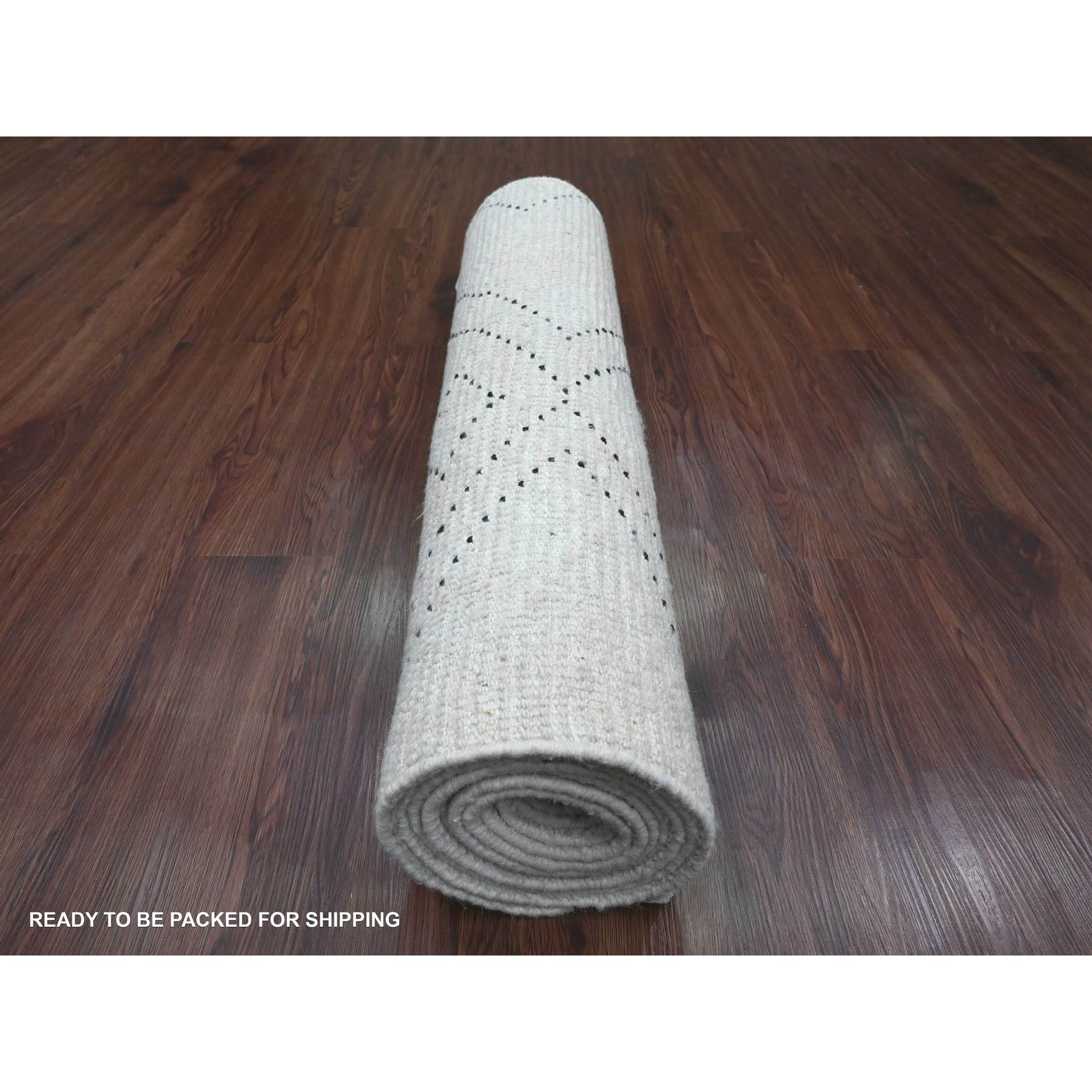 Tribal-Geometric-Hand-Knotted-Rug-101445