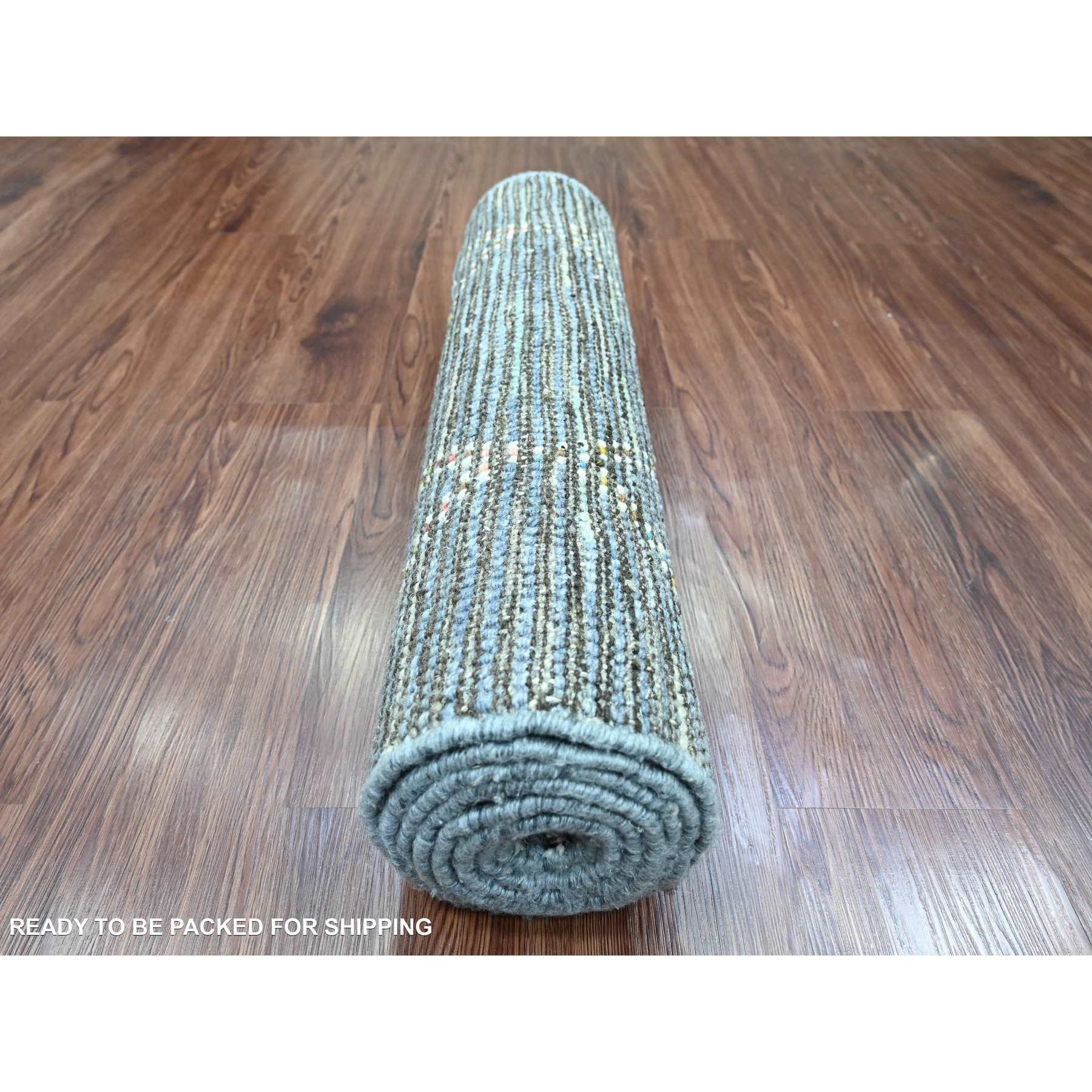 Tribal-Geometric-Hand-Knotted-Rug-101450