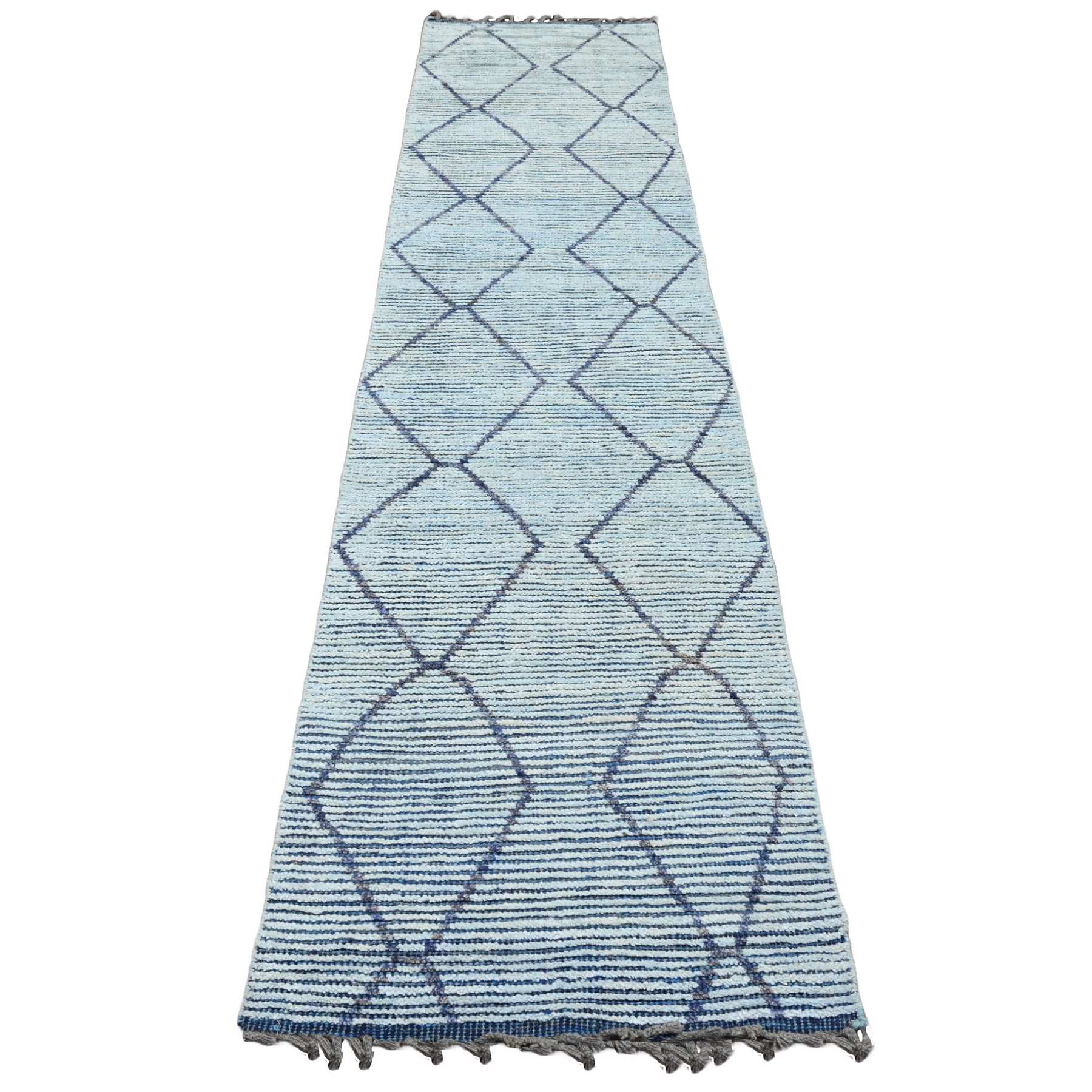 Tribal-Geometric-Hand-Knotted-Rug-101455