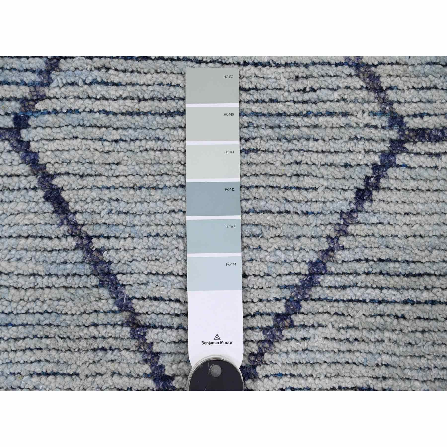 Tribal-Geometric-Hand-Knotted-Rug-101455