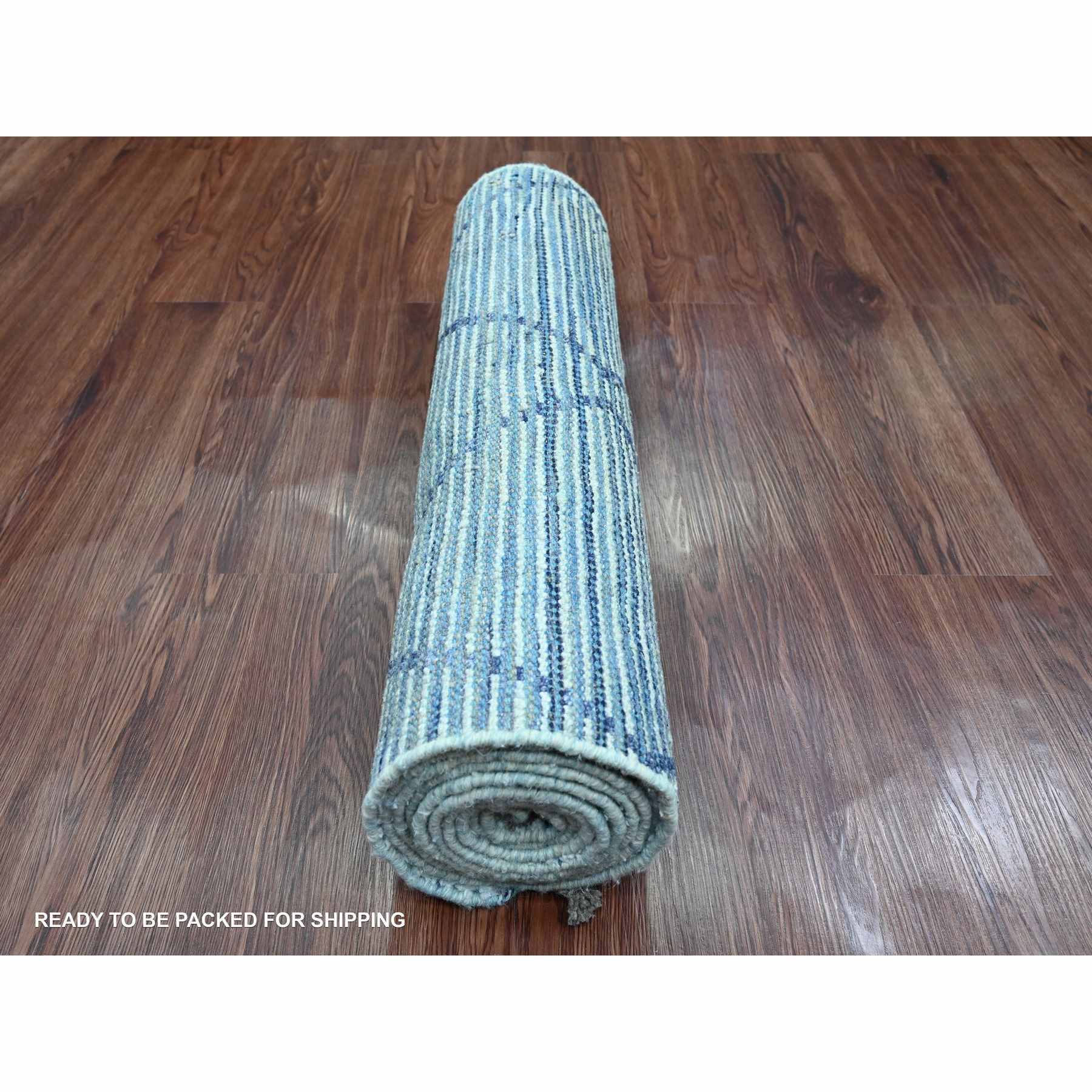 Tribal-Geometric-Hand-Knotted-Rug-101455