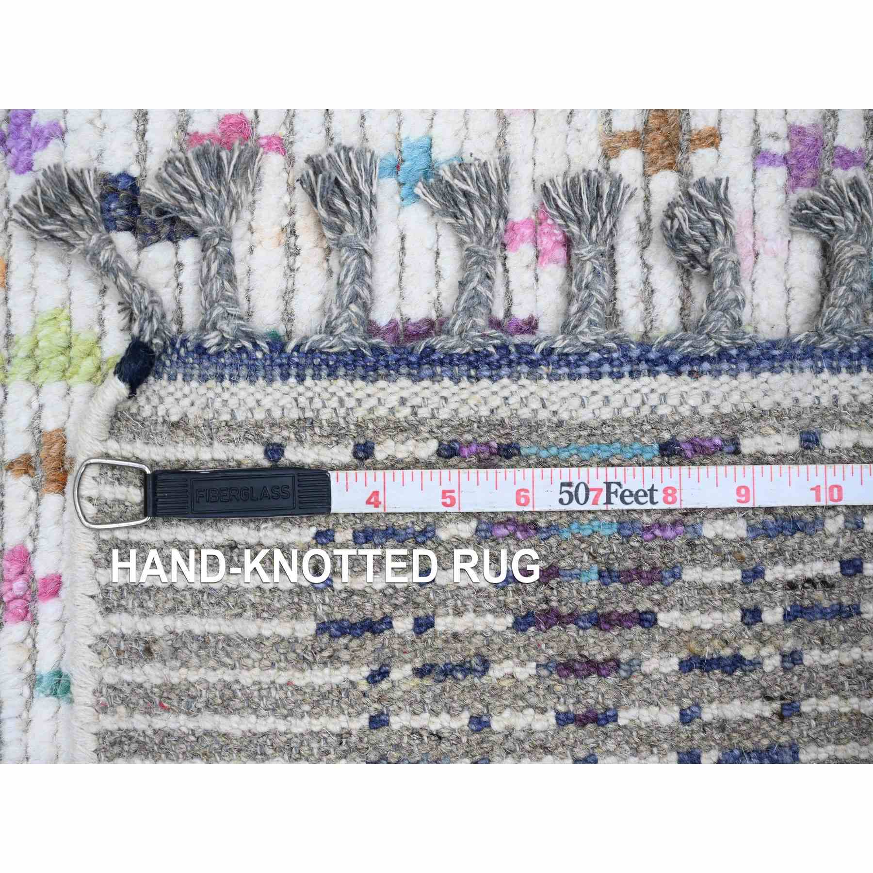Tribal-Geometric-Hand-Knotted-Rug-101725