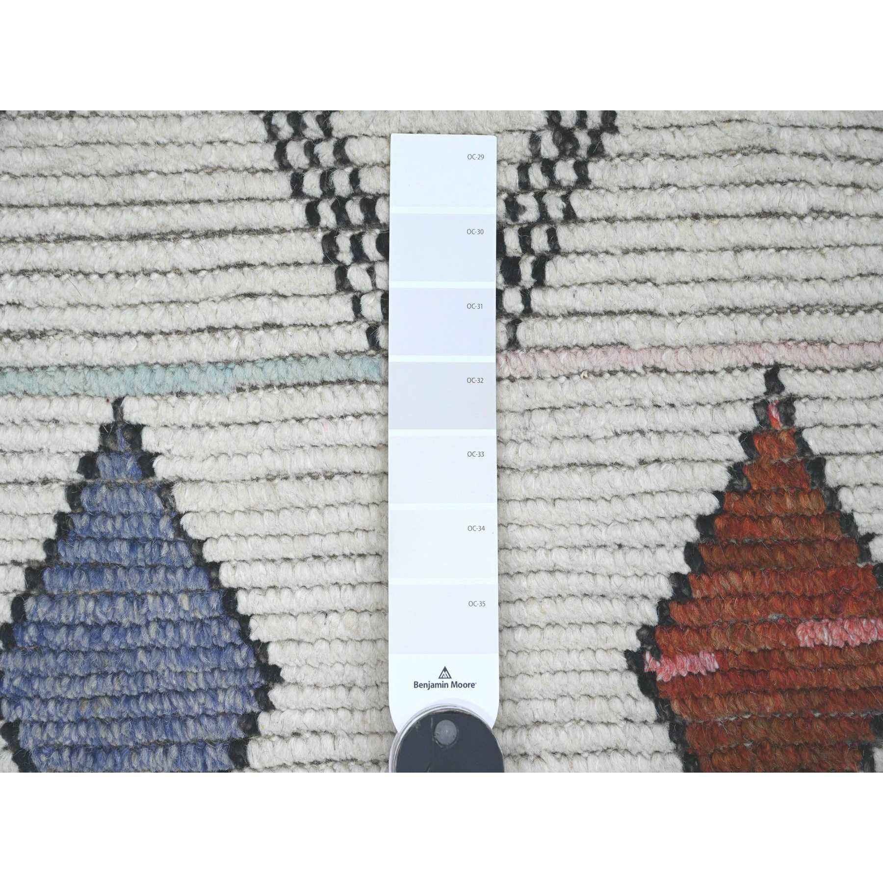 Tribal-Geometric-Hand-Knotted-Rug-101735