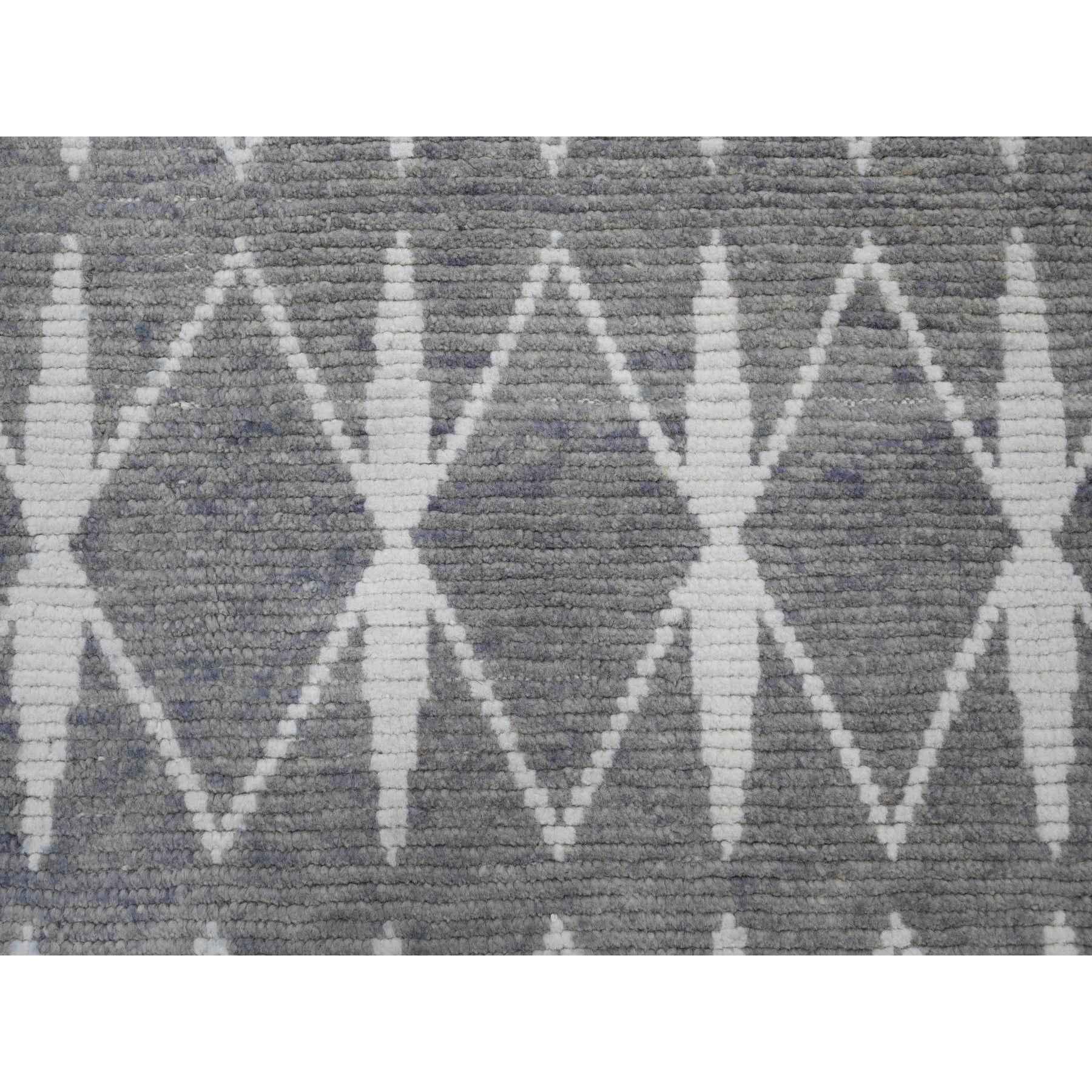 Tribal-Geometric-Hand-Knotted-Rug-102095