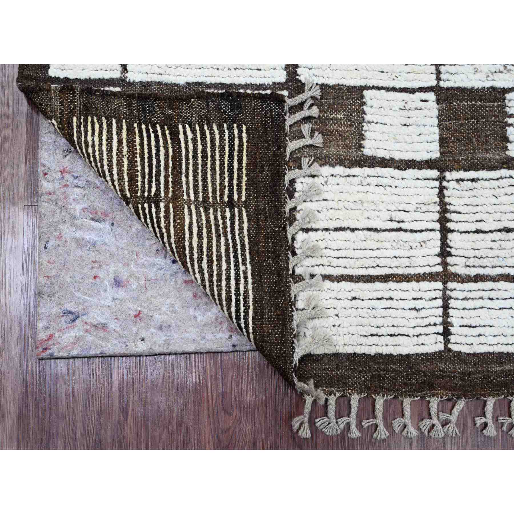 Tribal-Geometric-Hand-Knotted-Rug-102105