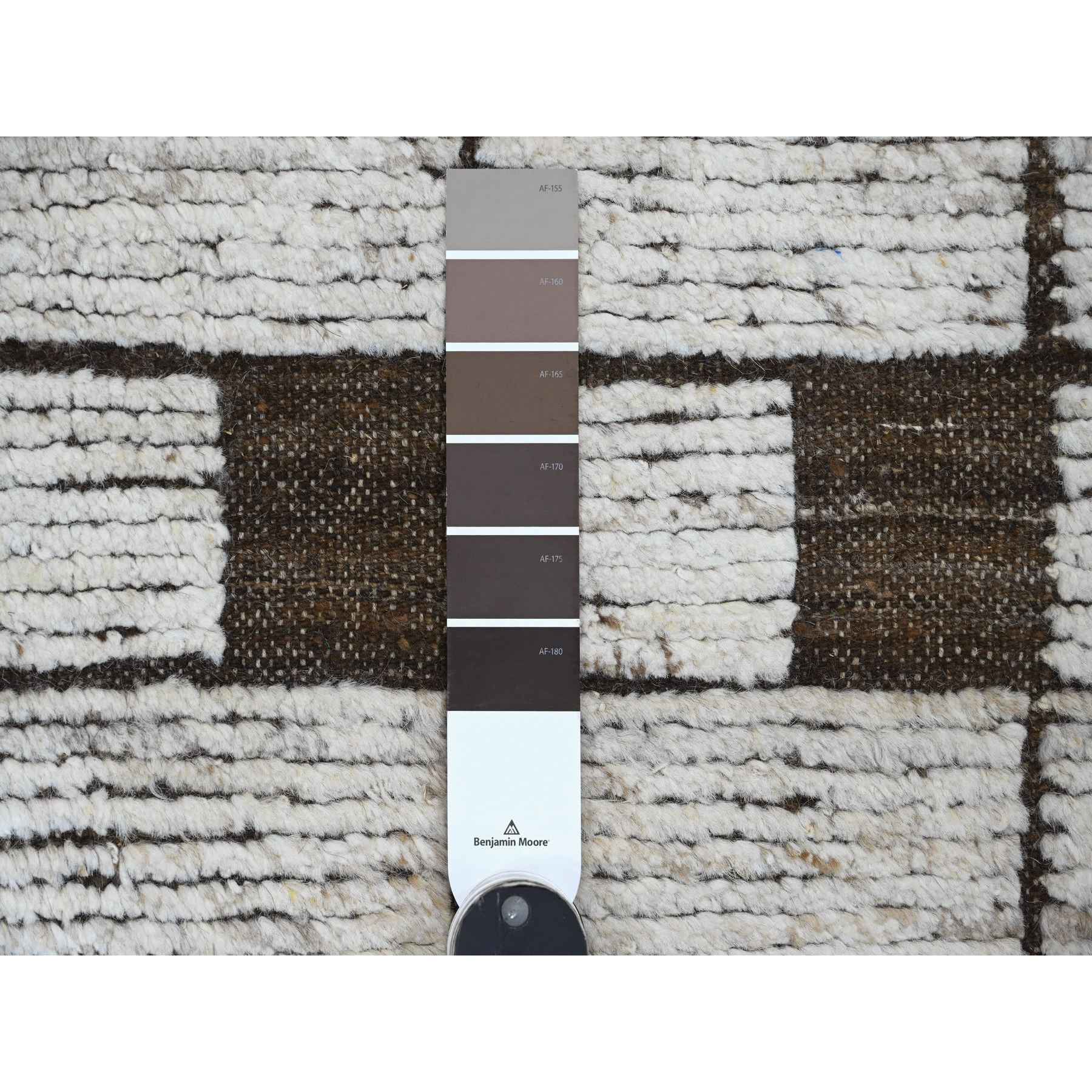 Tribal-Geometric-Hand-Knotted-Rug-102105