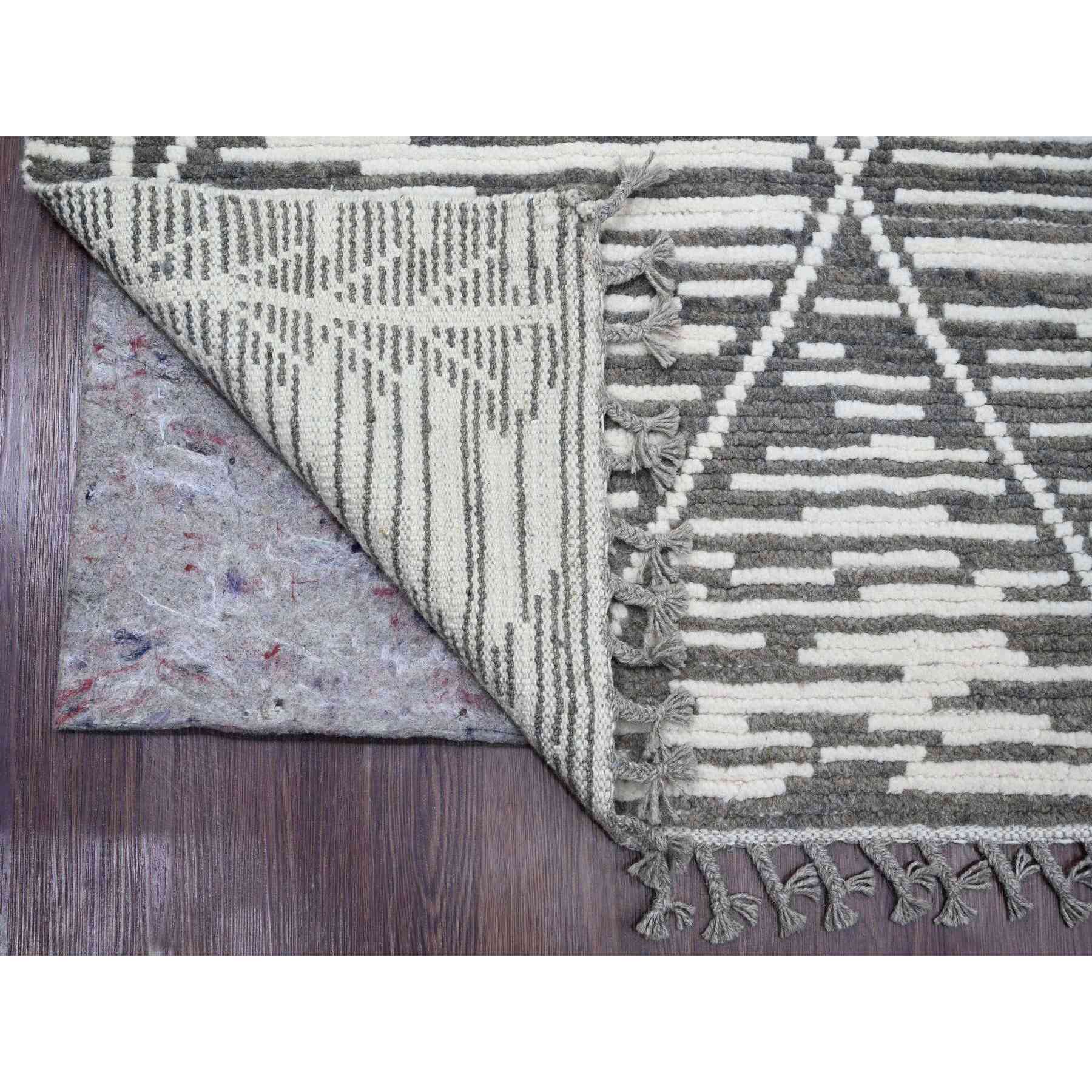 Tribal-Geometric-Hand-Knotted-Rug-102110