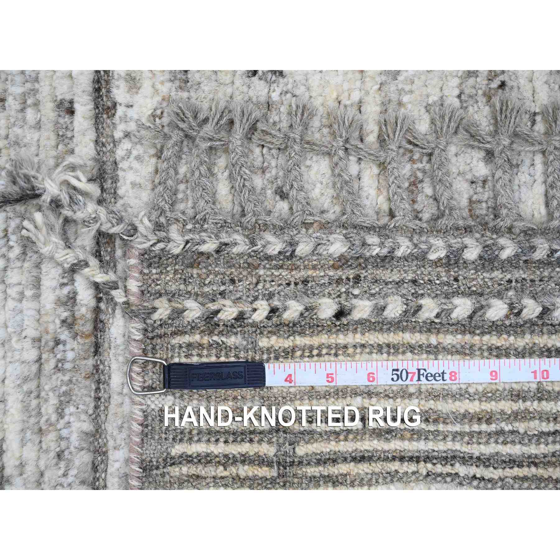 Tribal-Geometric-Hand-Knotted-Rug-102115