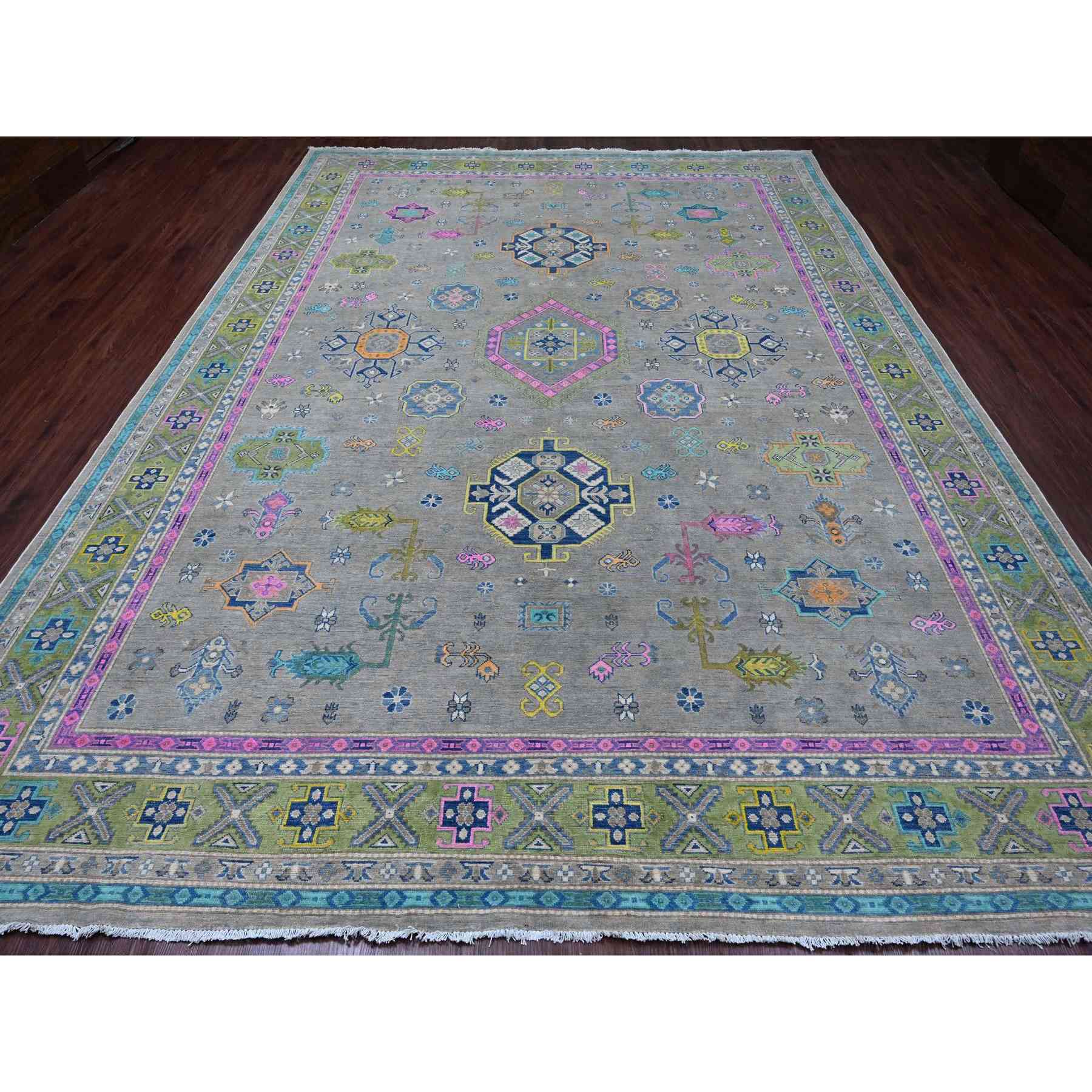 Kazak-Hand-Knotted-Rug-104865