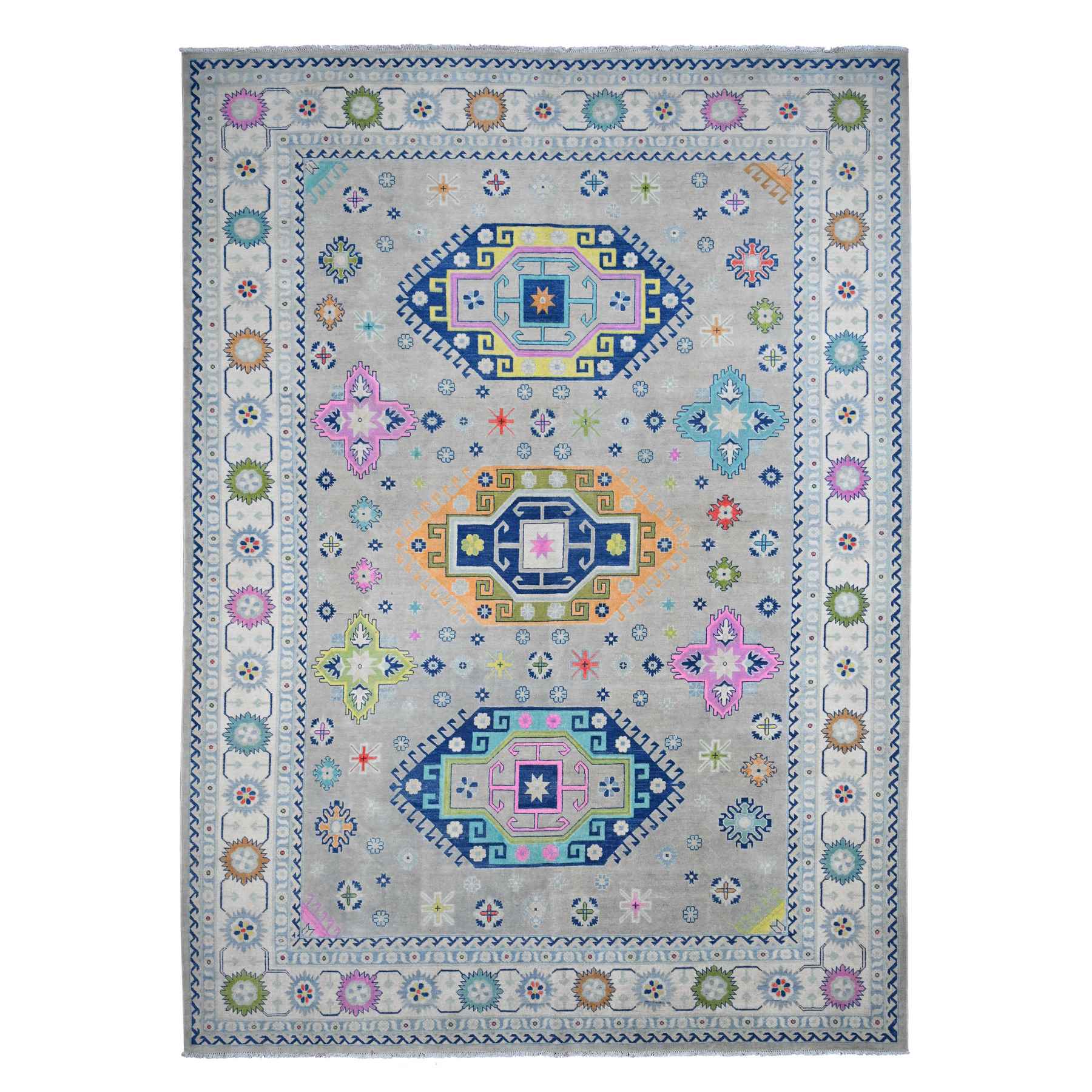 Kazak-Hand-Knotted-Rug-104870