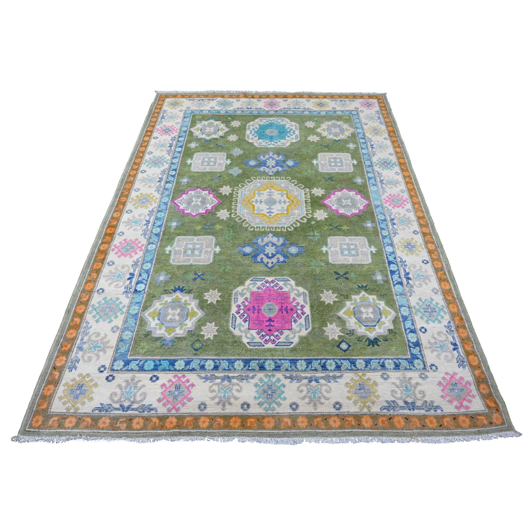 Kazak-Hand-Knotted-Rug-104875