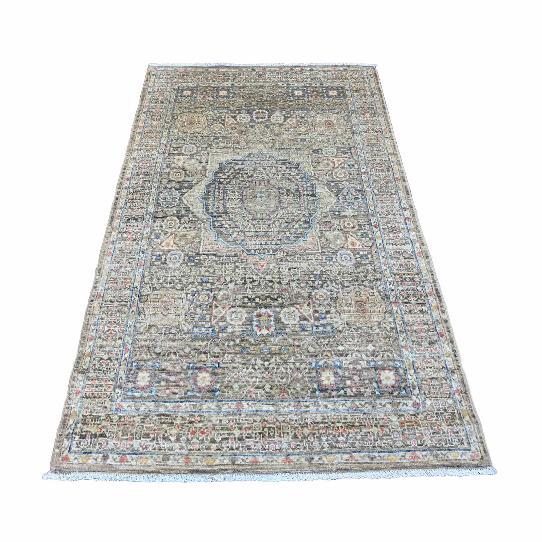 Mamluk-Hand-Knotted-Rug-104645