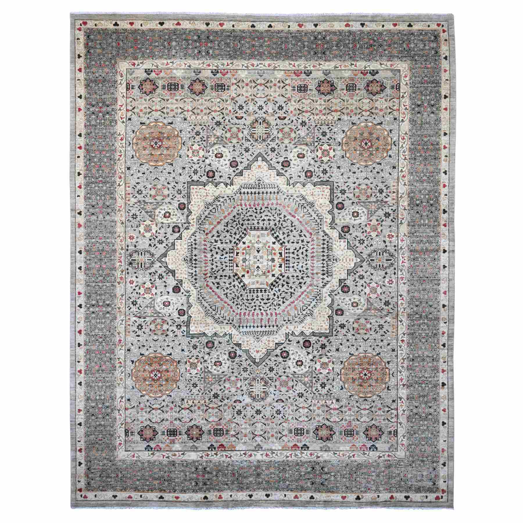 Mamluk-Hand-Knotted-Rug-104910