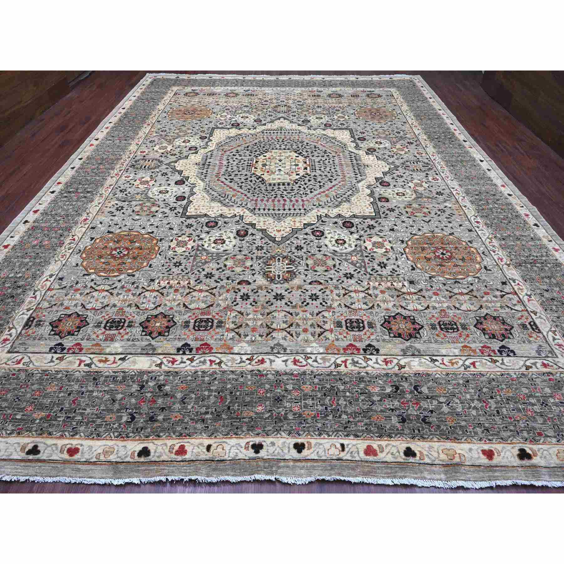 Mamluk-Hand-Knotted-Rug-104910