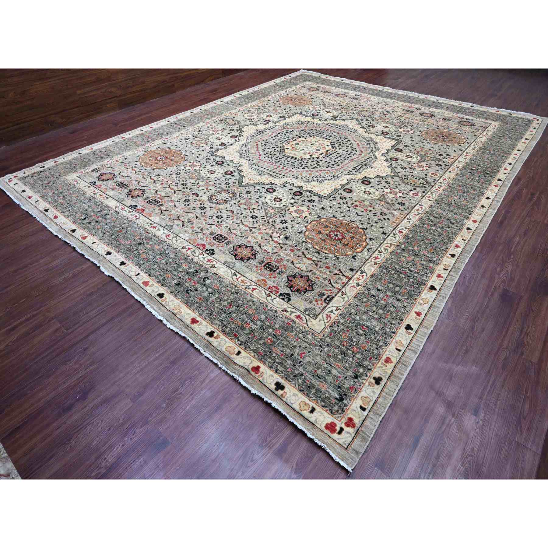 Mamluk-Hand-Knotted-Rug-104910