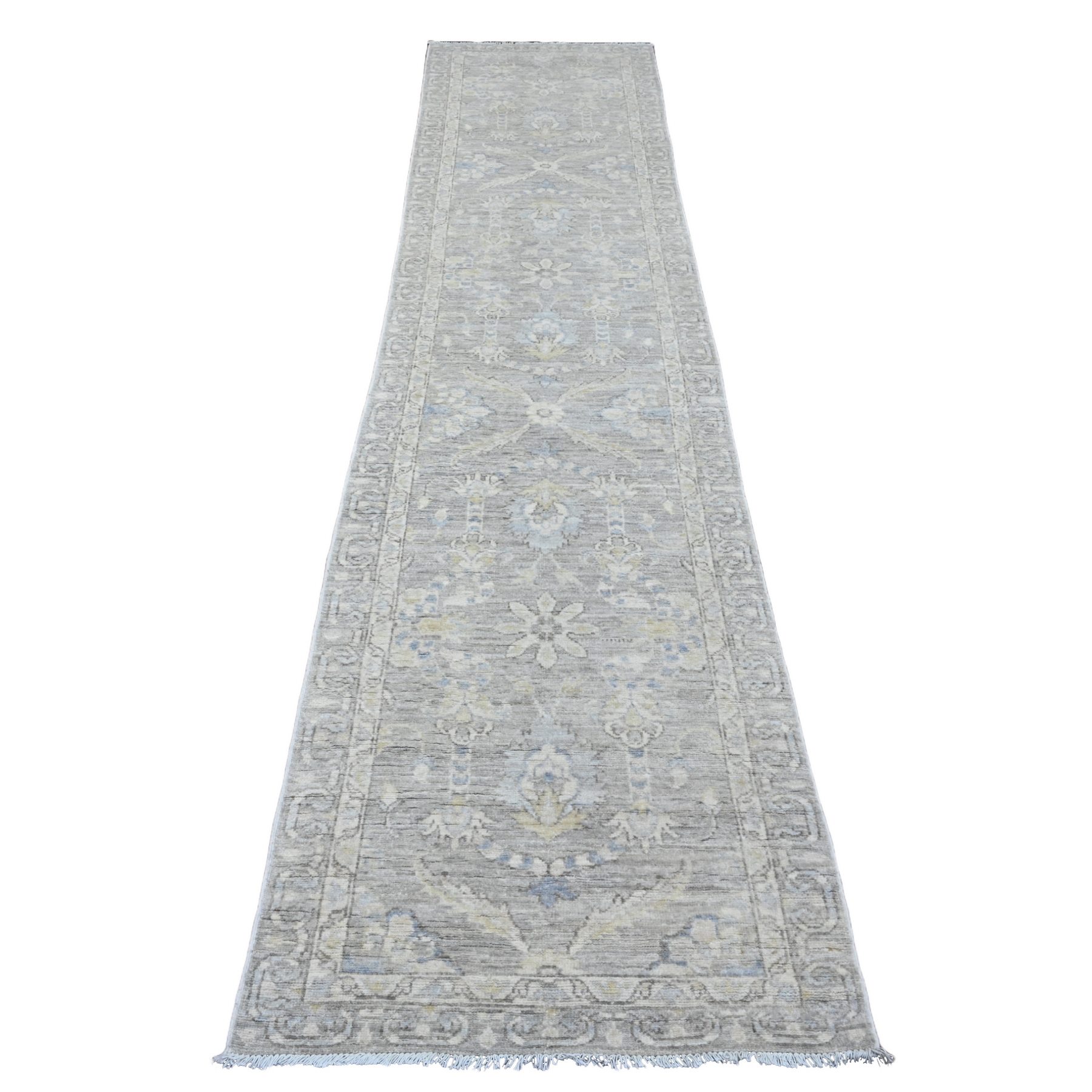 Oushak-And-Peshawar-Hand-Knotted-Rug-102520