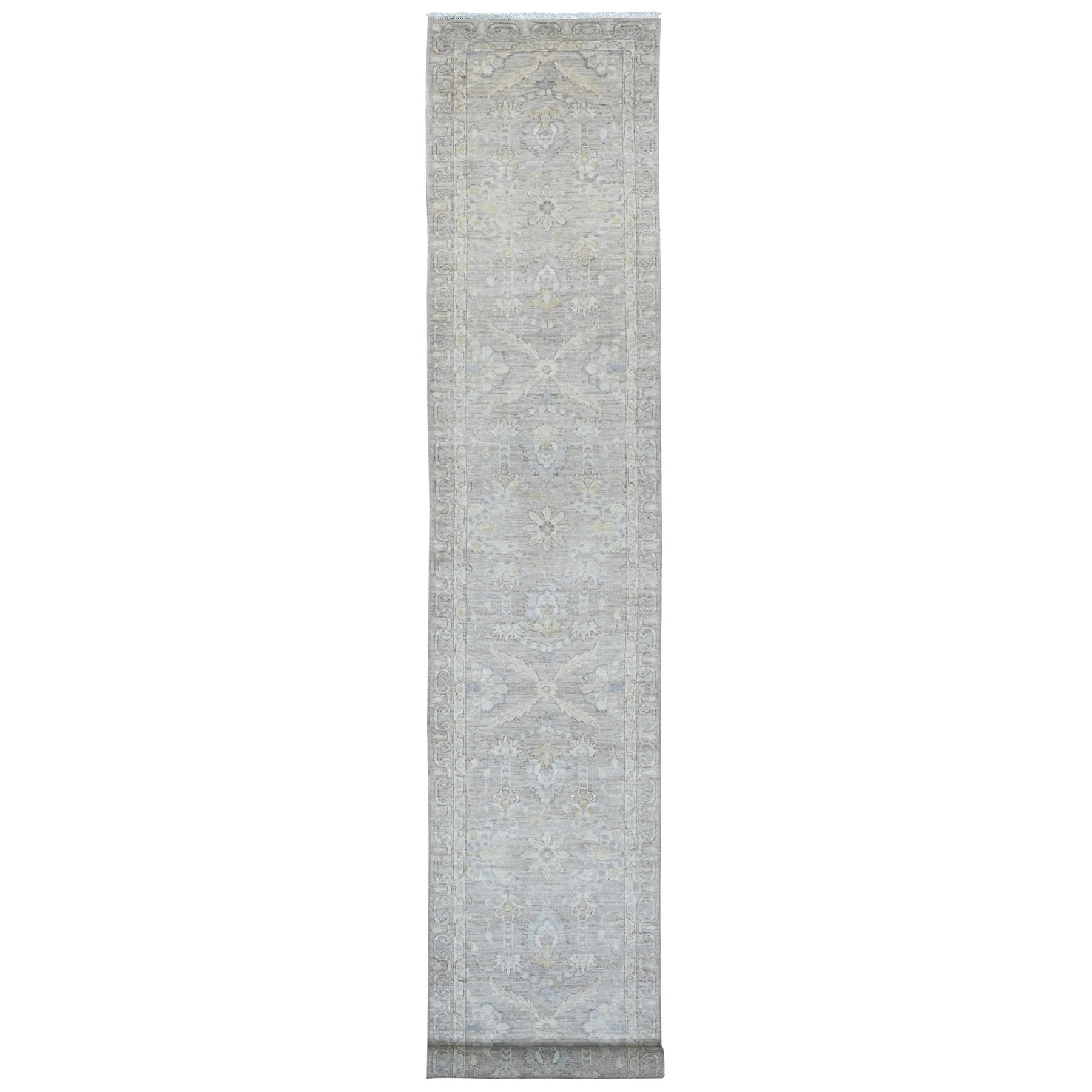 Oushak-And-Peshawar-Hand-Knotted-Rug-102535