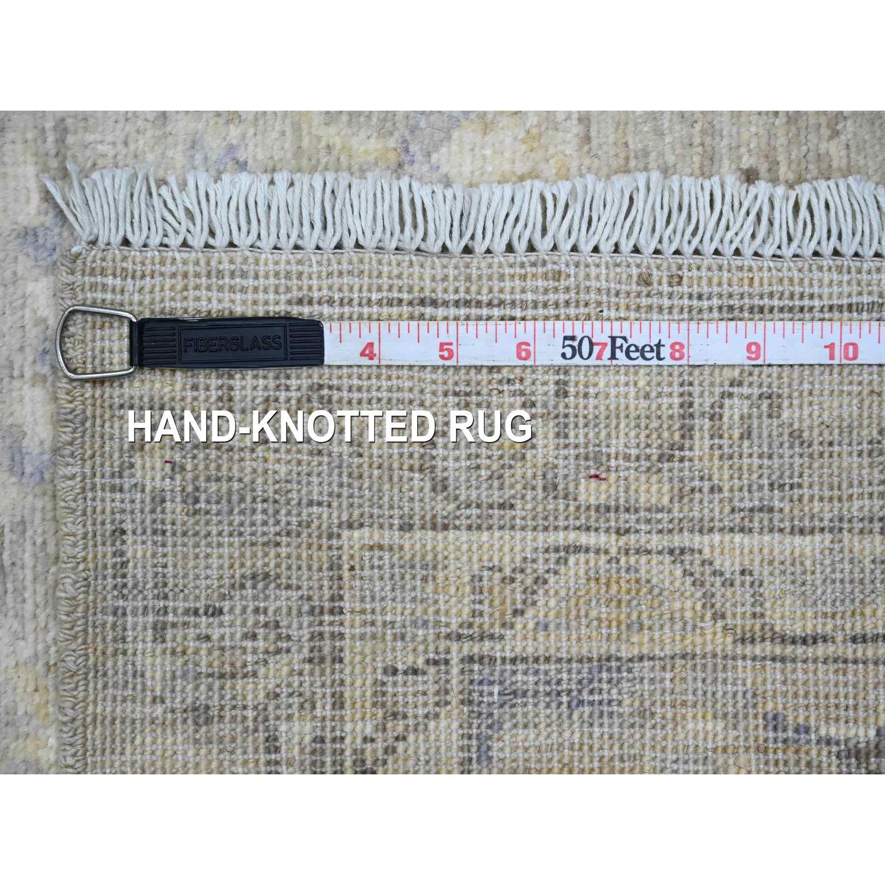 Oushak-And-Peshawar-Hand-Knotted-Rug-102535