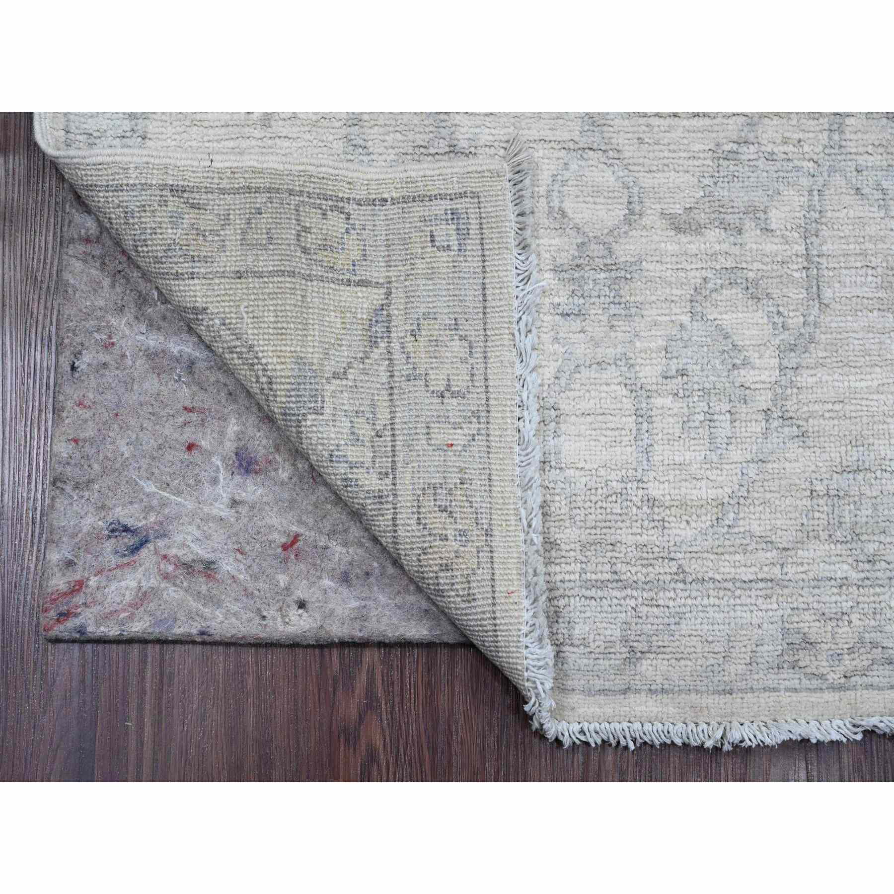 Oushak-And-Peshawar-Hand-Knotted-Rug-102545