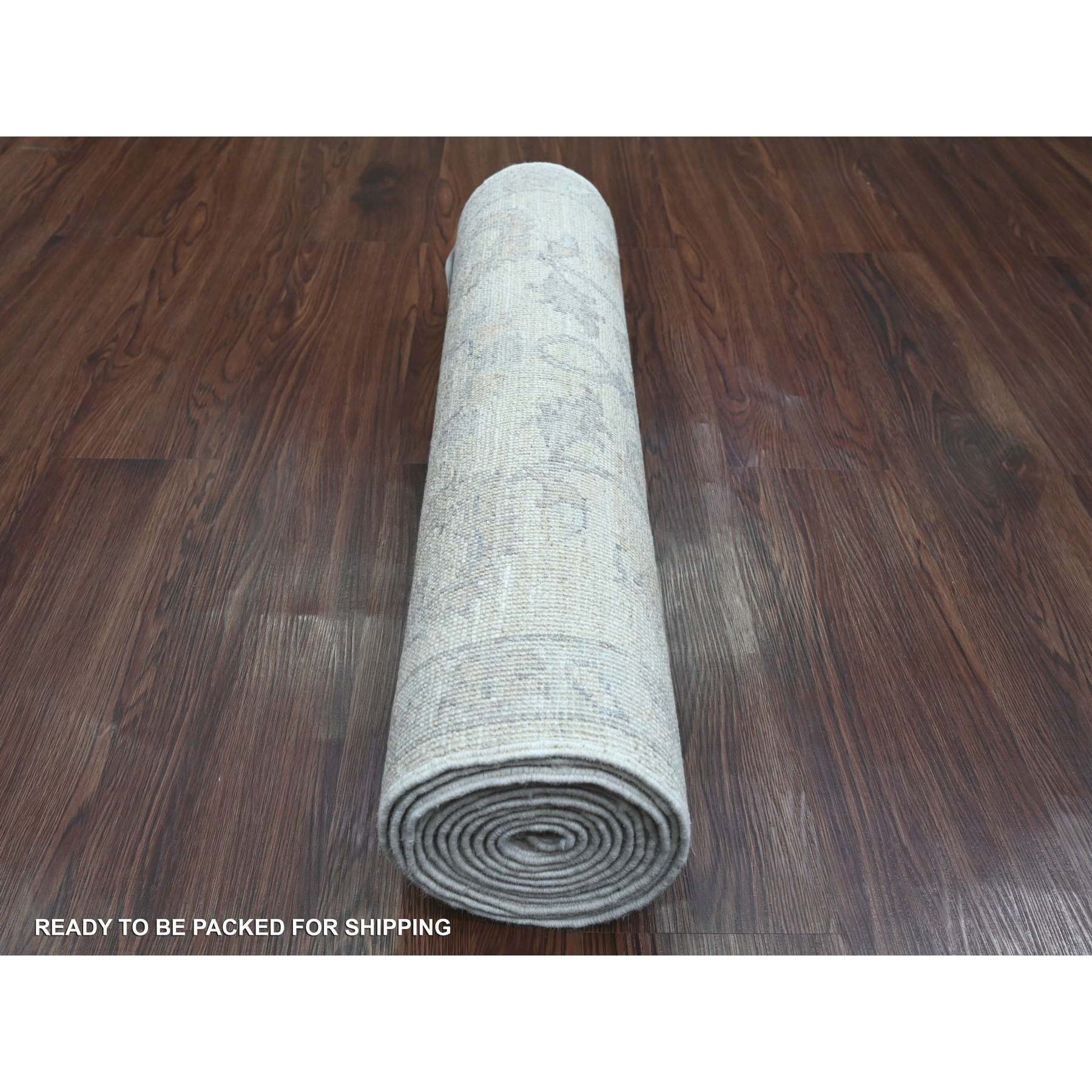 Oushak-And-Peshawar-Hand-Knotted-Rug-102545