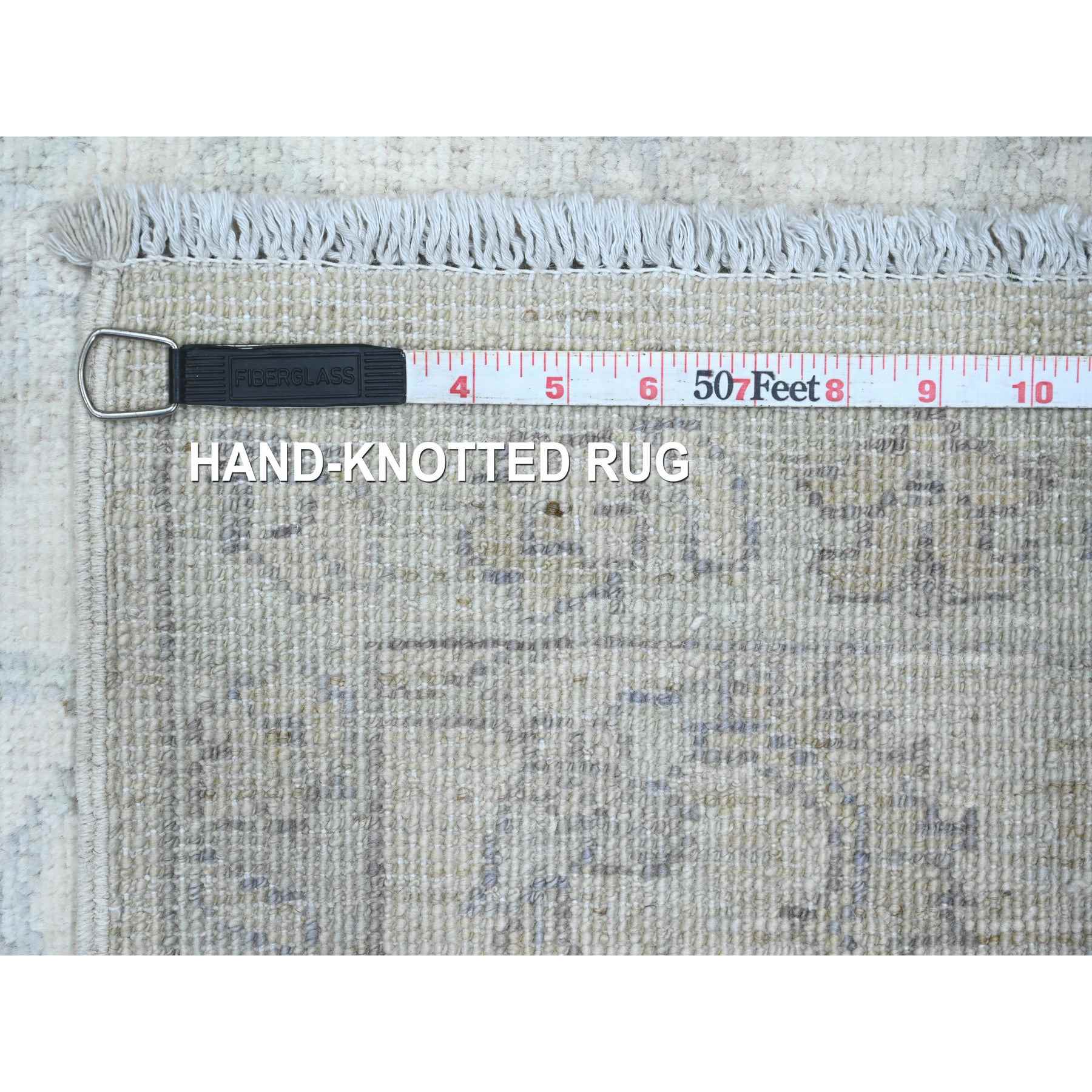 Oushak-And-Peshawar-Hand-Knotted-Rug-102545