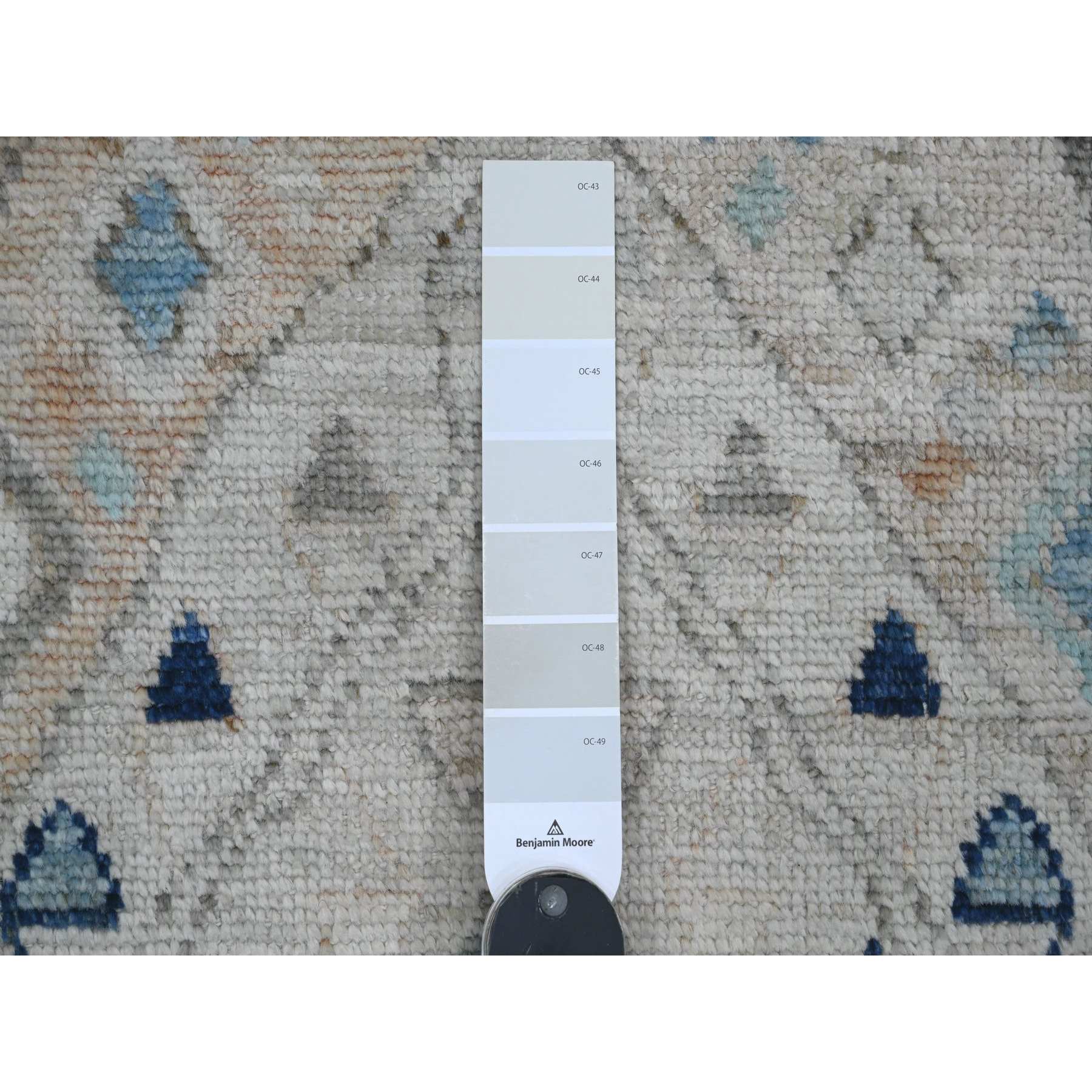Oushak-And-Peshawar-Hand-Knotted-Rug-102650