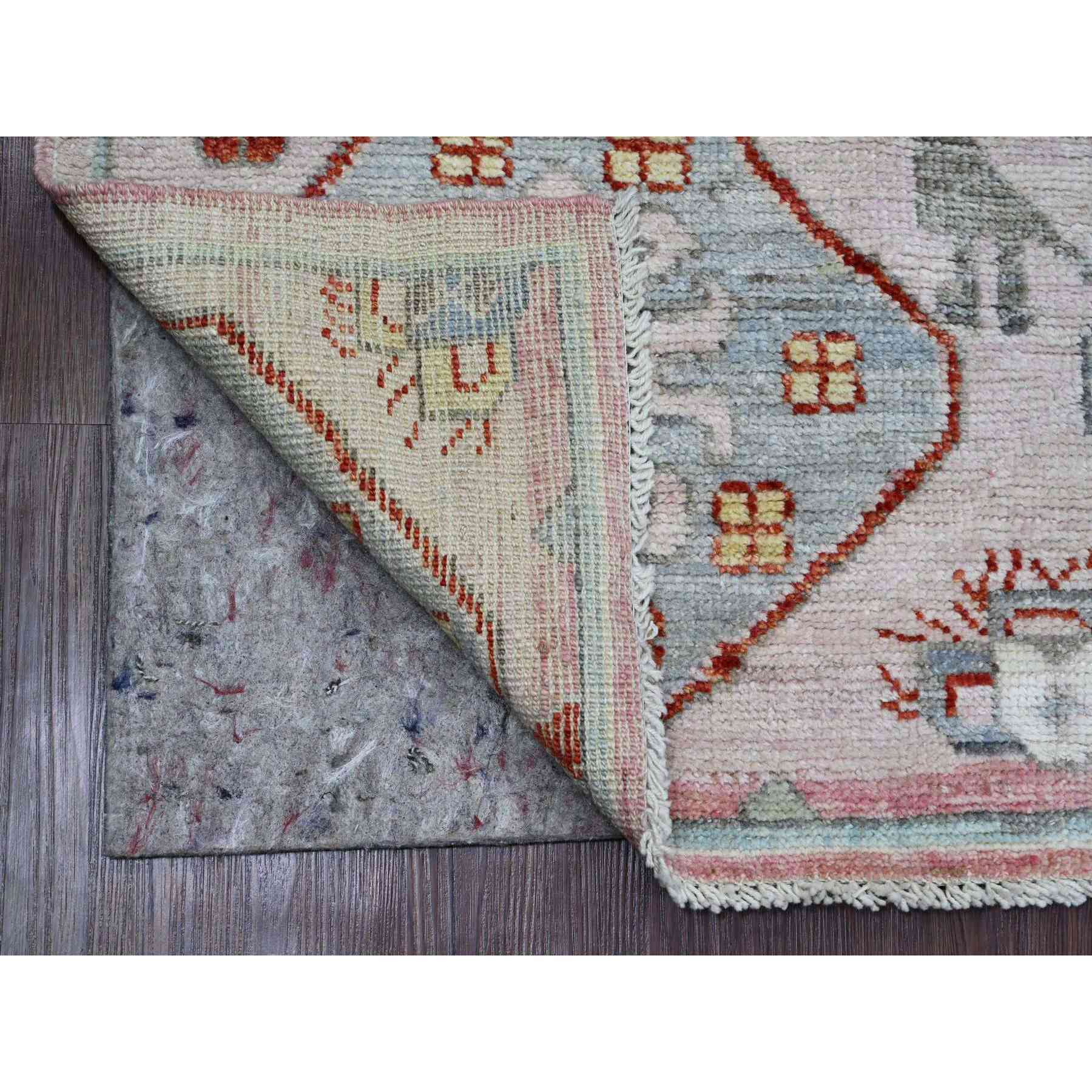 Oushak-And-Peshawar-Hand-Knotted-Rug-102670