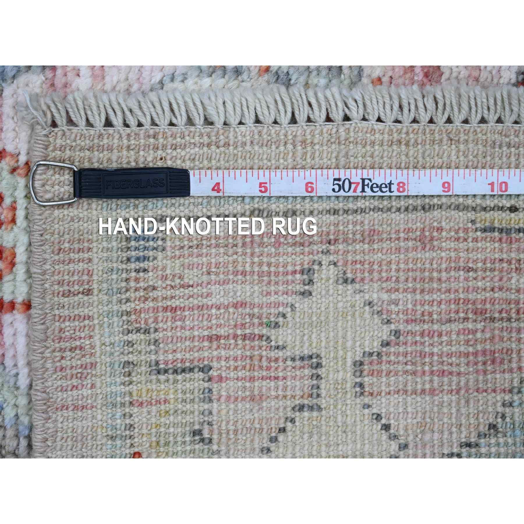 Oushak-And-Peshawar-Hand-Knotted-Rug-102670