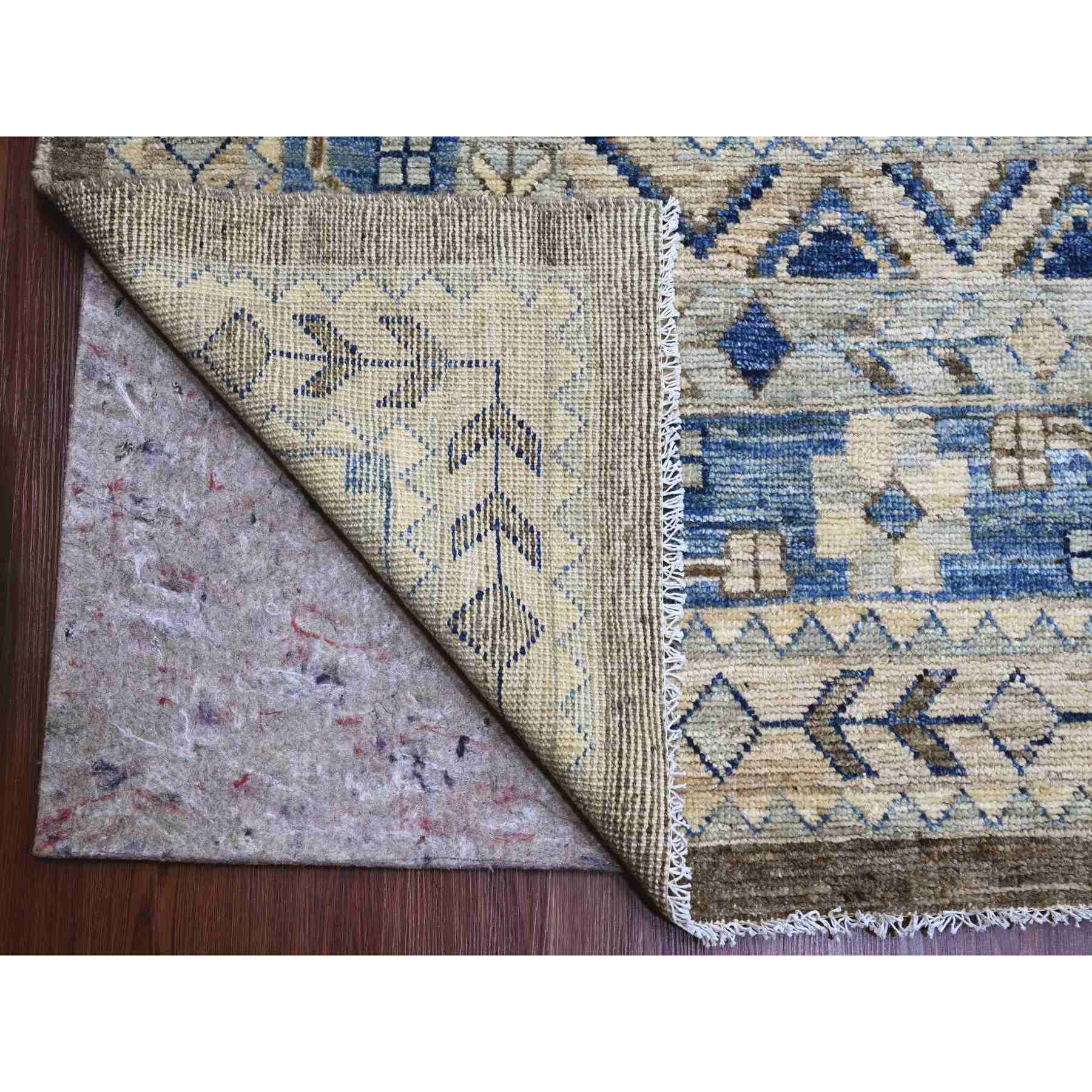 Oushak-And-Peshawar-Hand-Knotted-Rug-102690