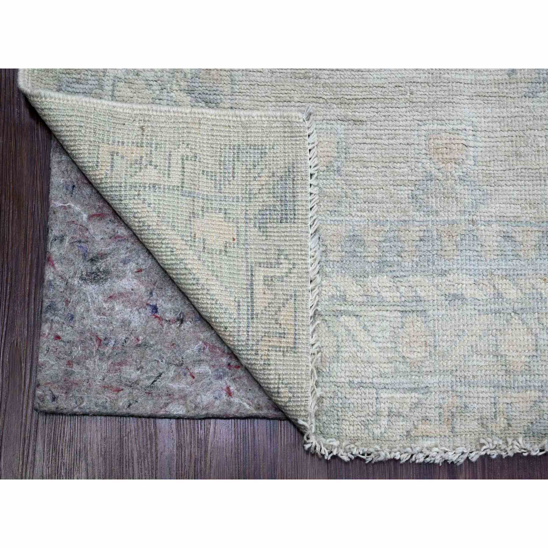 Oushak-And-Peshawar-Hand-Knotted-Rug-102695