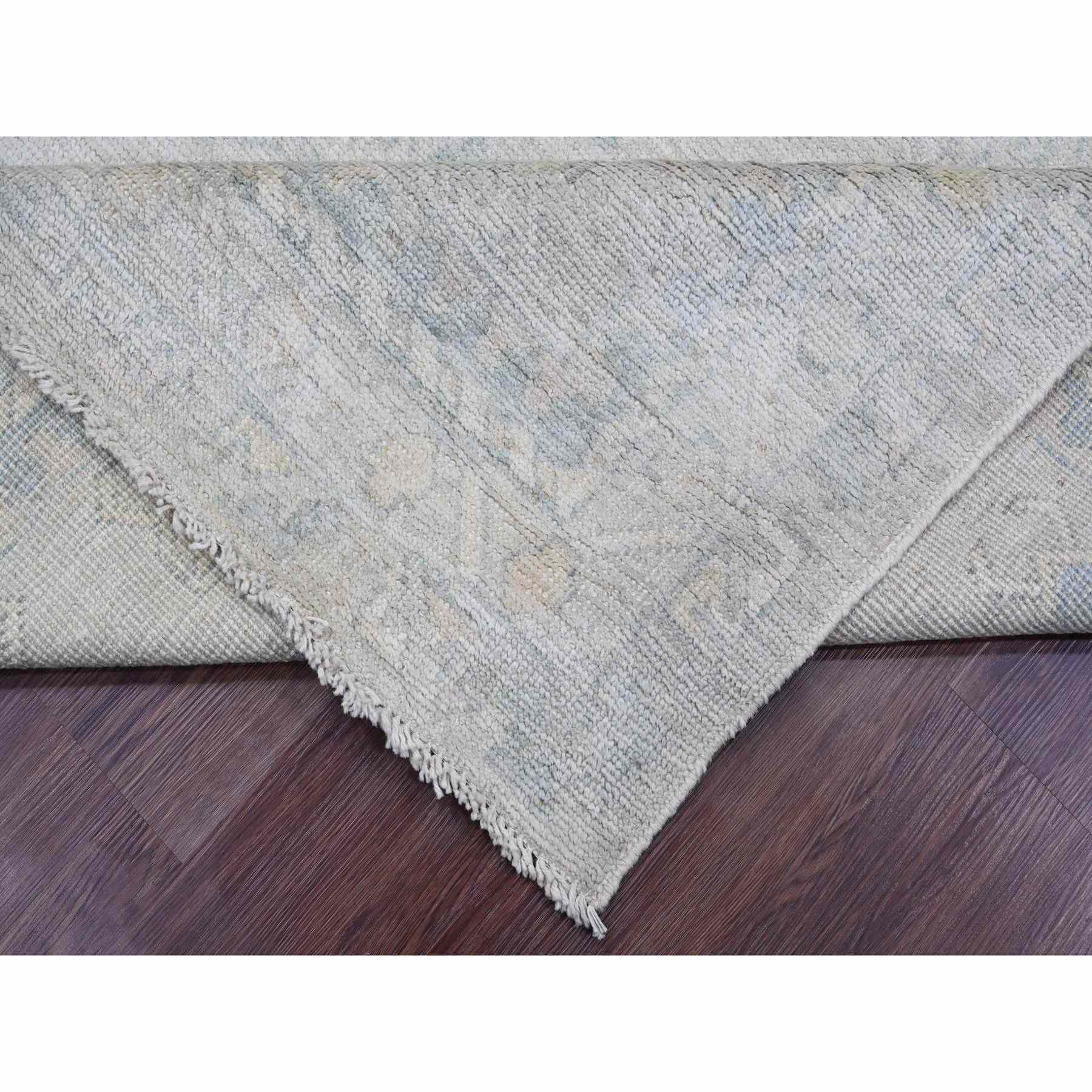 Oushak-And-Peshawar-Hand-Knotted-Rug-102695
