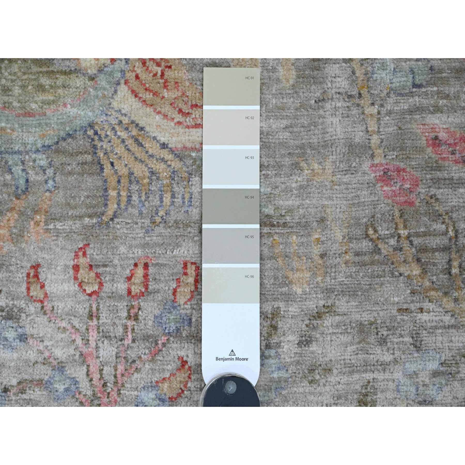 Oushak-And-Peshawar-Hand-Knotted-Rug-102795