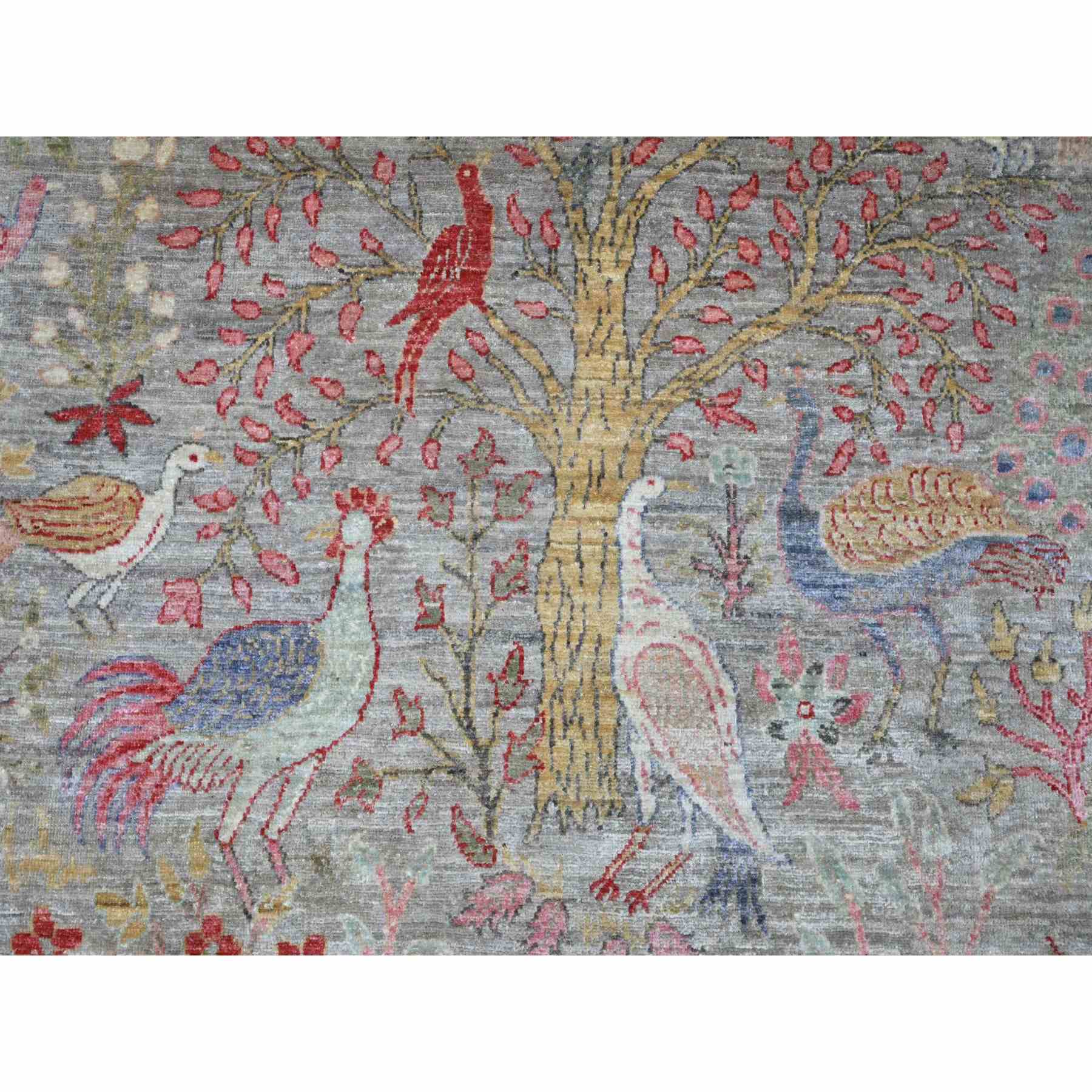Oushak-And-Peshawar-Hand-Knotted-Rug-102795