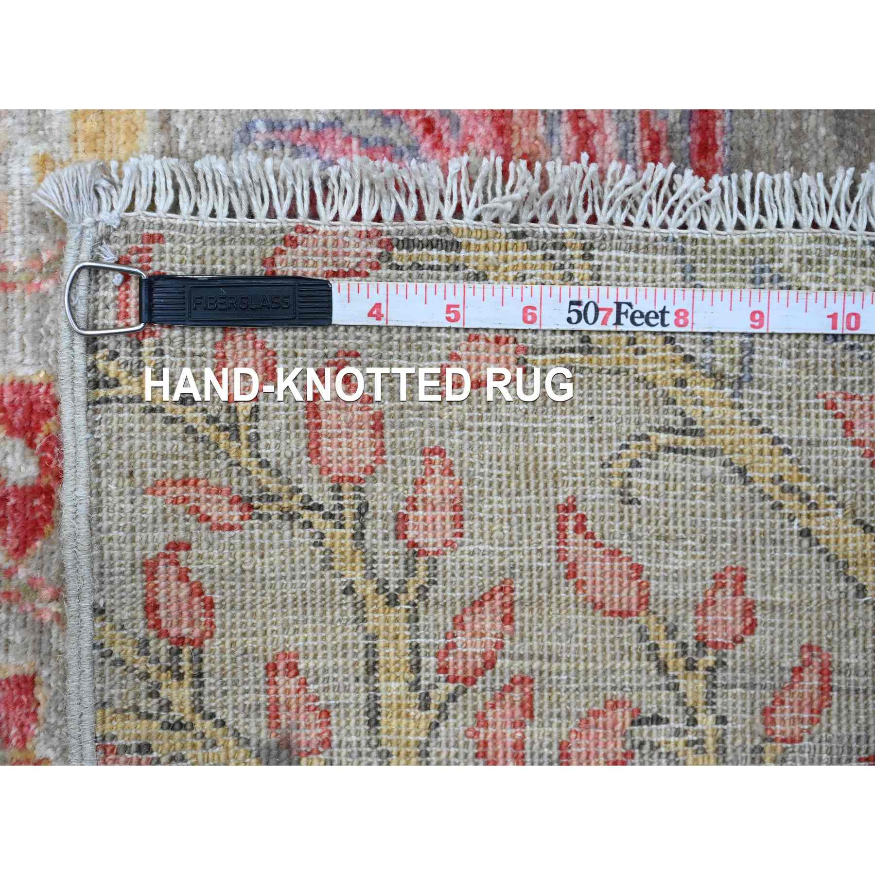 Oushak-And-Peshawar-Hand-Knotted-Rug-102795