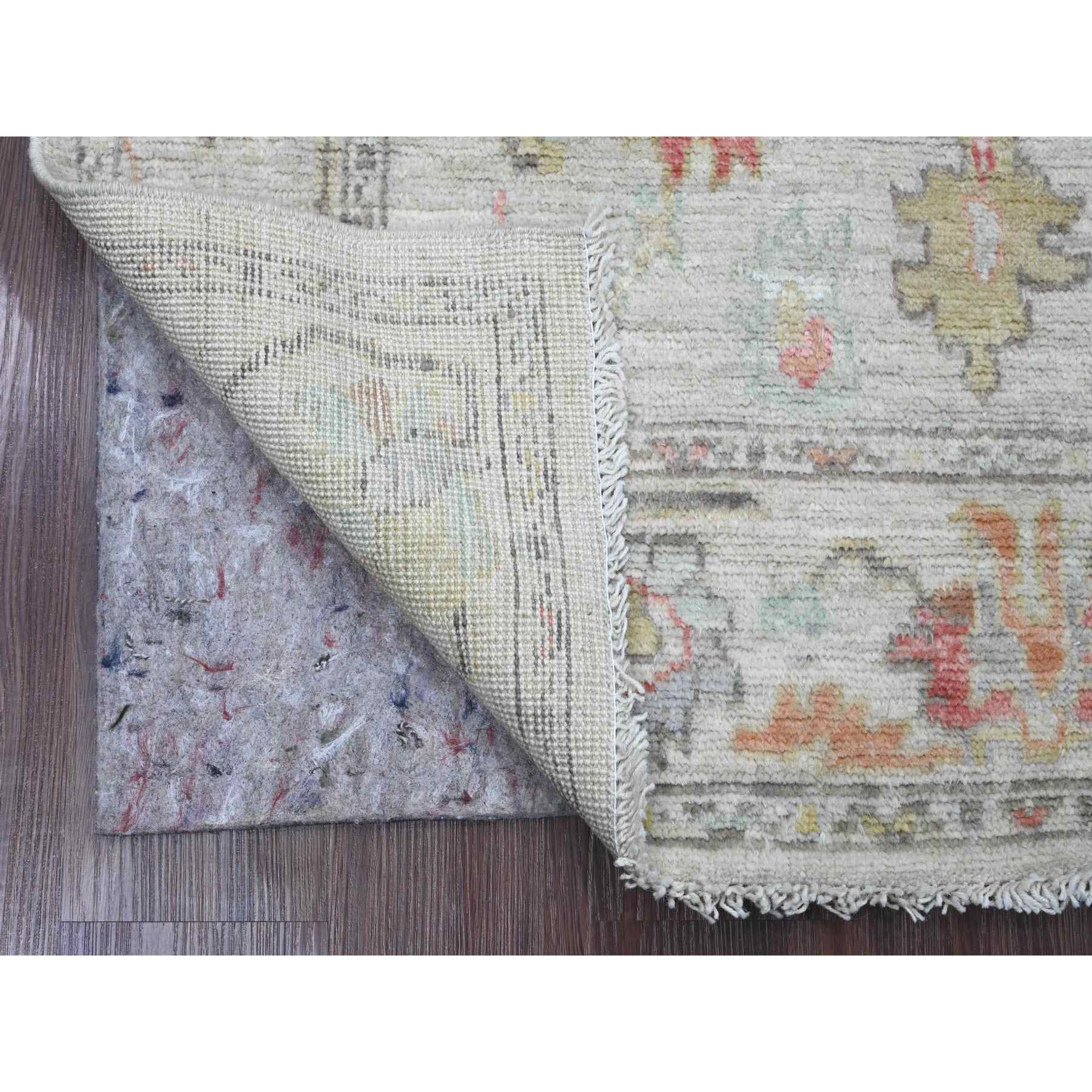 Oushak-And-Peshawar-Hand-Knotted-Rug-102840