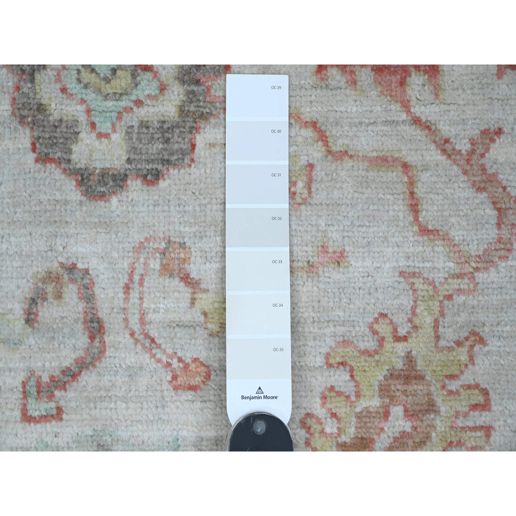 Oushak-And-Peshawar-Hand-Knotted-Rug-102840