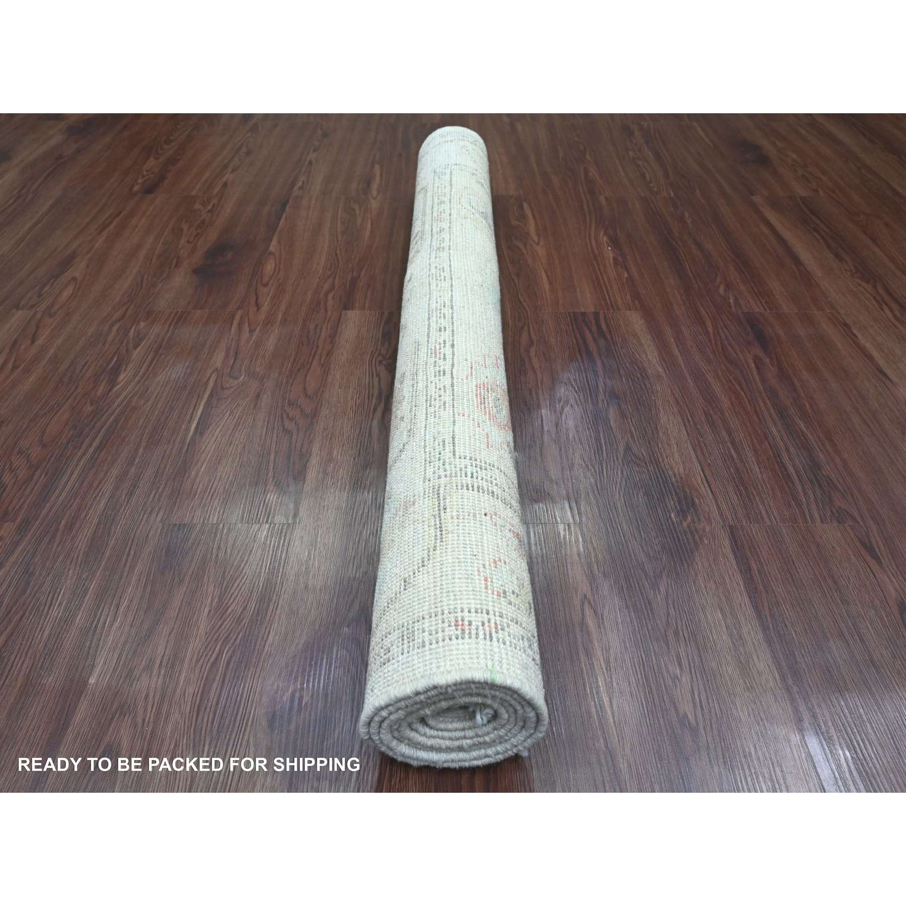 Oushak-And-Peshawar-Hand-Knotted-Rug-102840