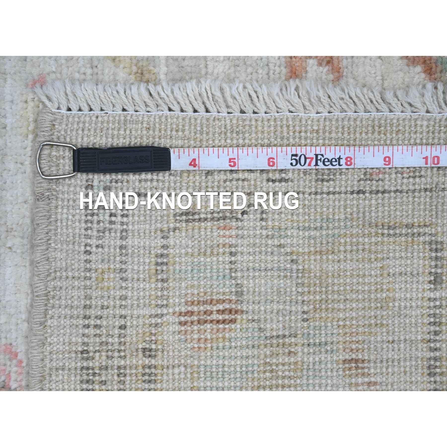 Oushak-And-Peshawar-Hand-Knotted-Rug-102840