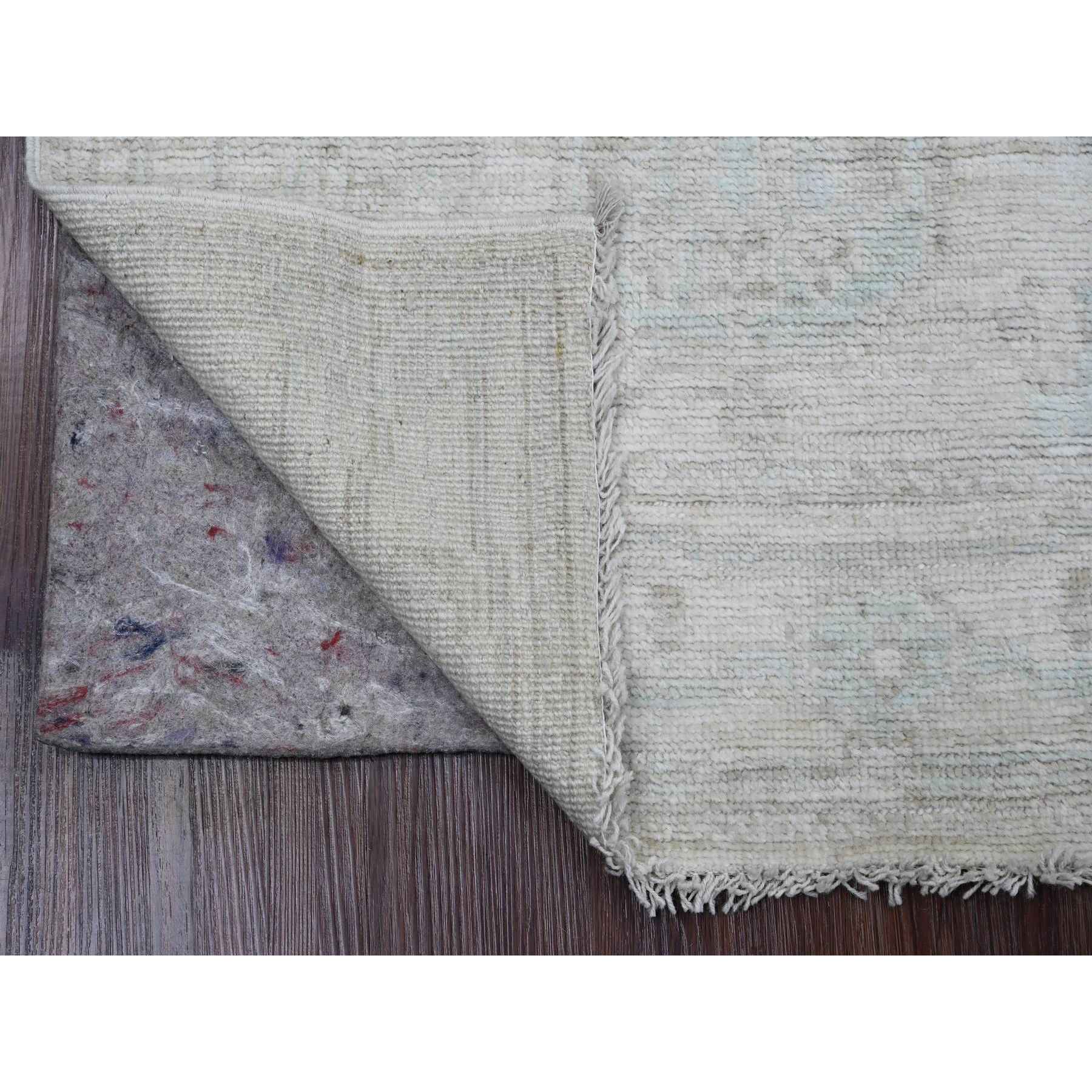 Oushak-And-Peshawar-Hand-Knotted-Rug-102885
