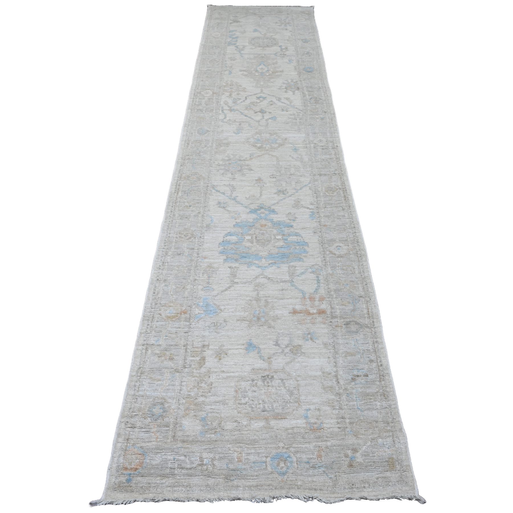 Oushak-And-Peshawar-Hand-Knotted-Rug-102910