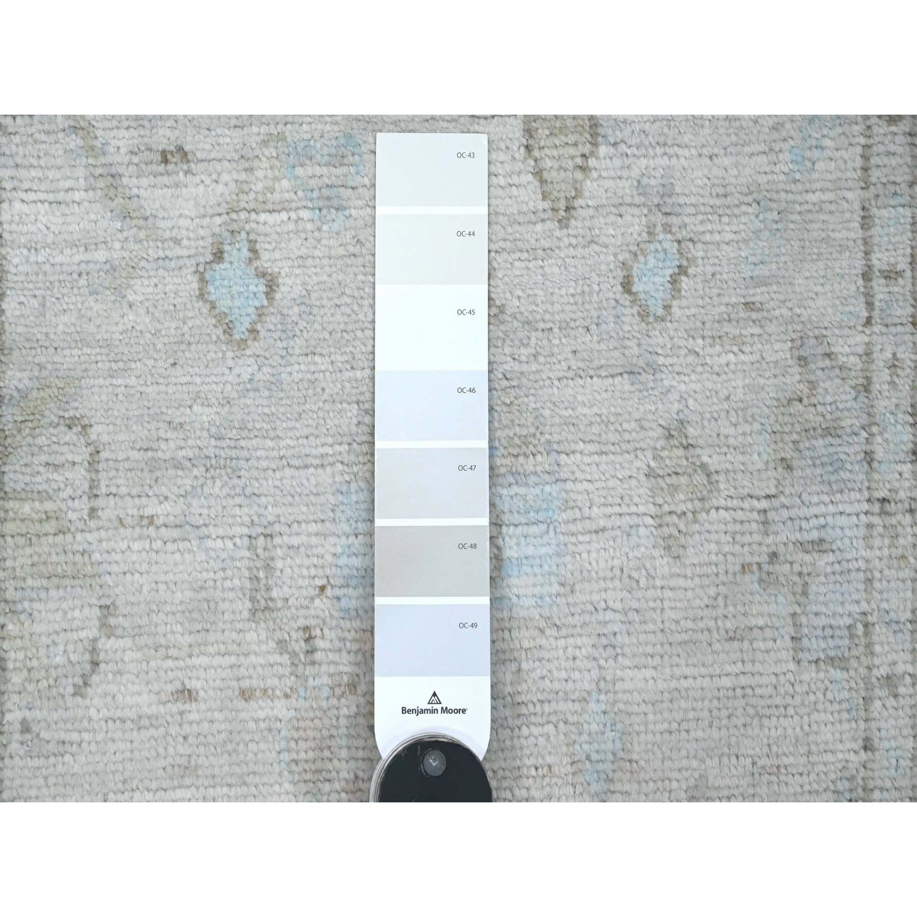 Oushak-And-Peshawar-Hand-Knotted-Rug-102955