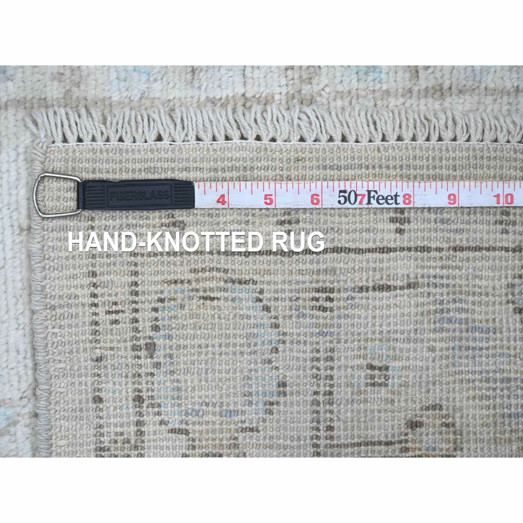 Oushak-And-Peshawar-Hand-Knotted-Rug-102955
