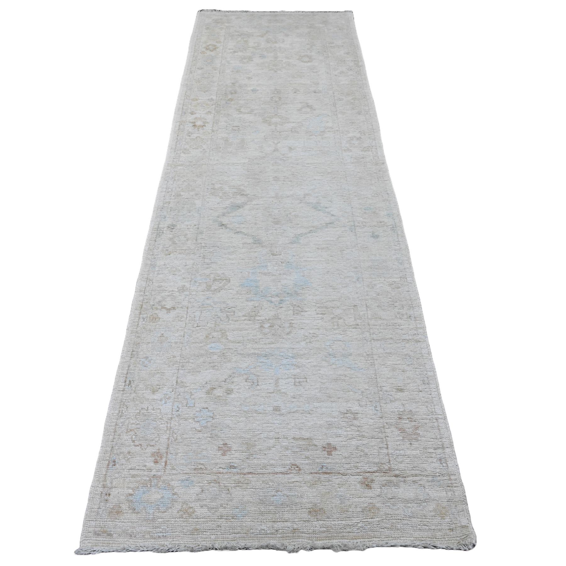 Oushak-And-Peshawar-Hand-Knotted-Rug-102960