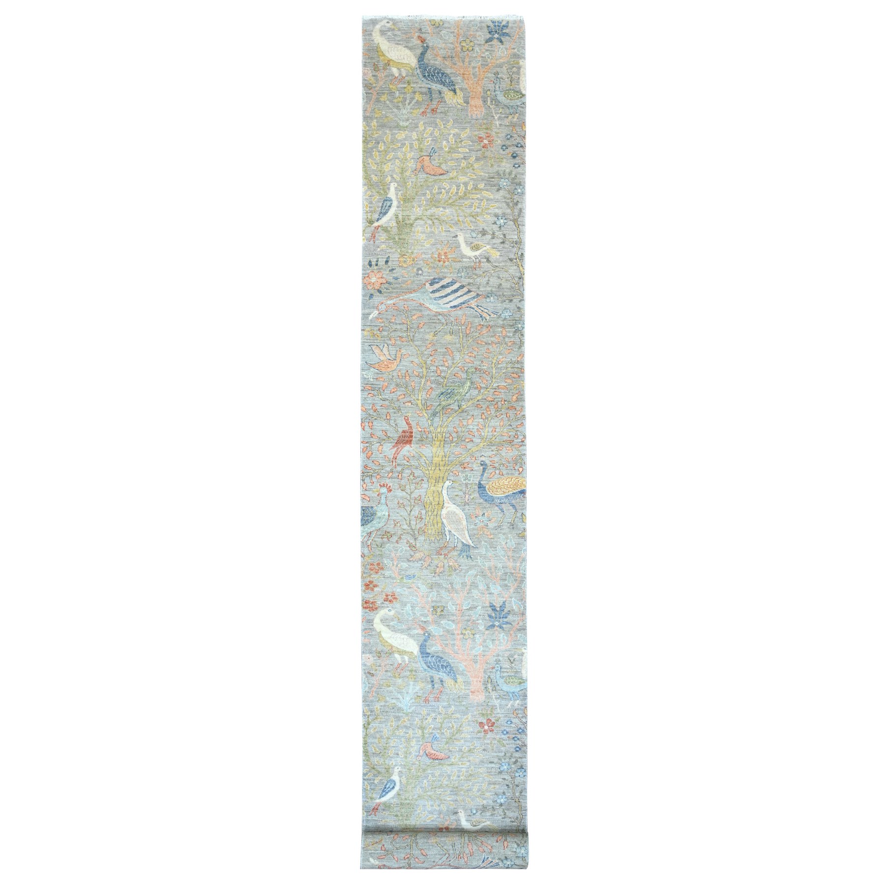 Oushak-And-Peshawar-Hand-Knotted-Rug-103075