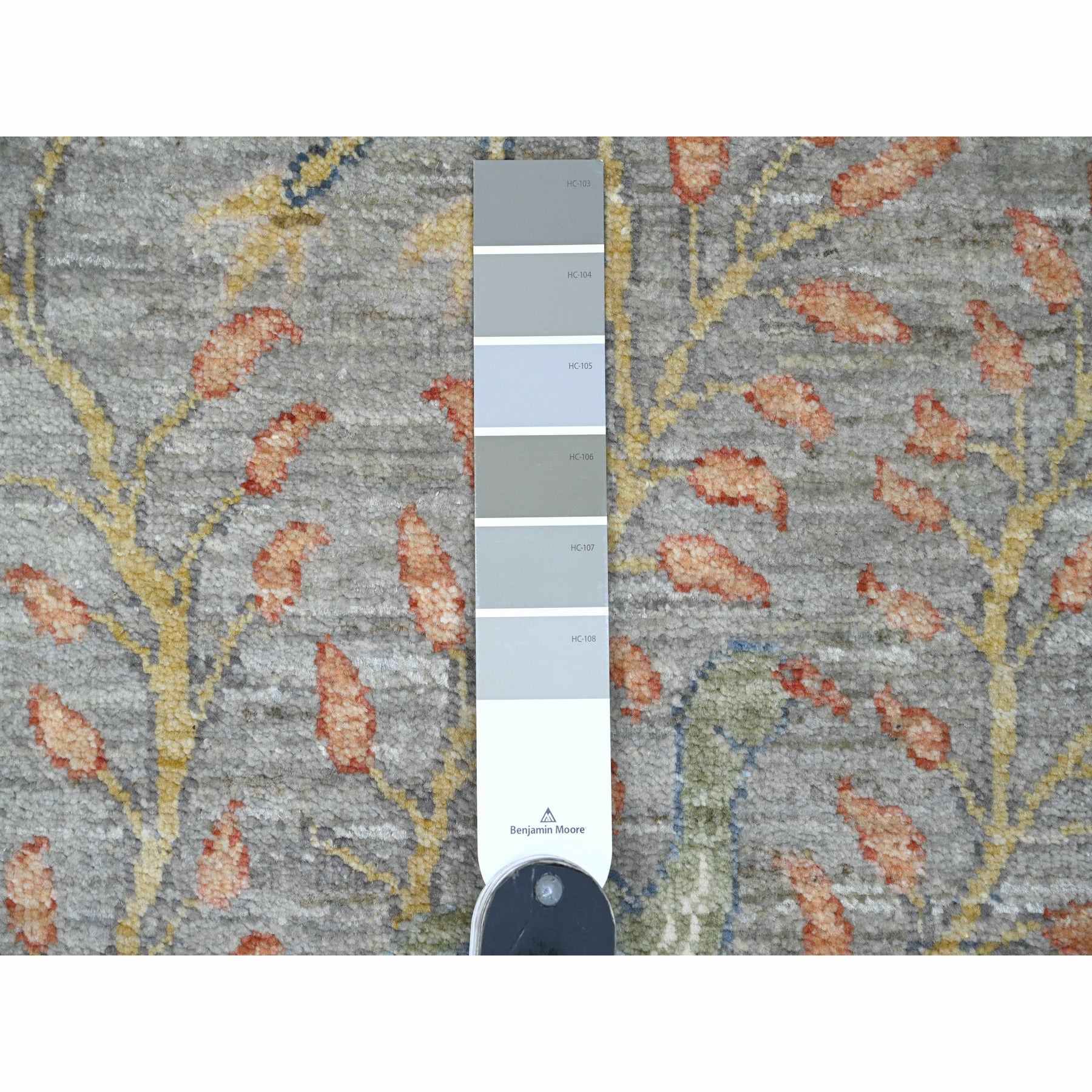 Oushak-And-Peshawar-Hand-Knotted-Rug-103075